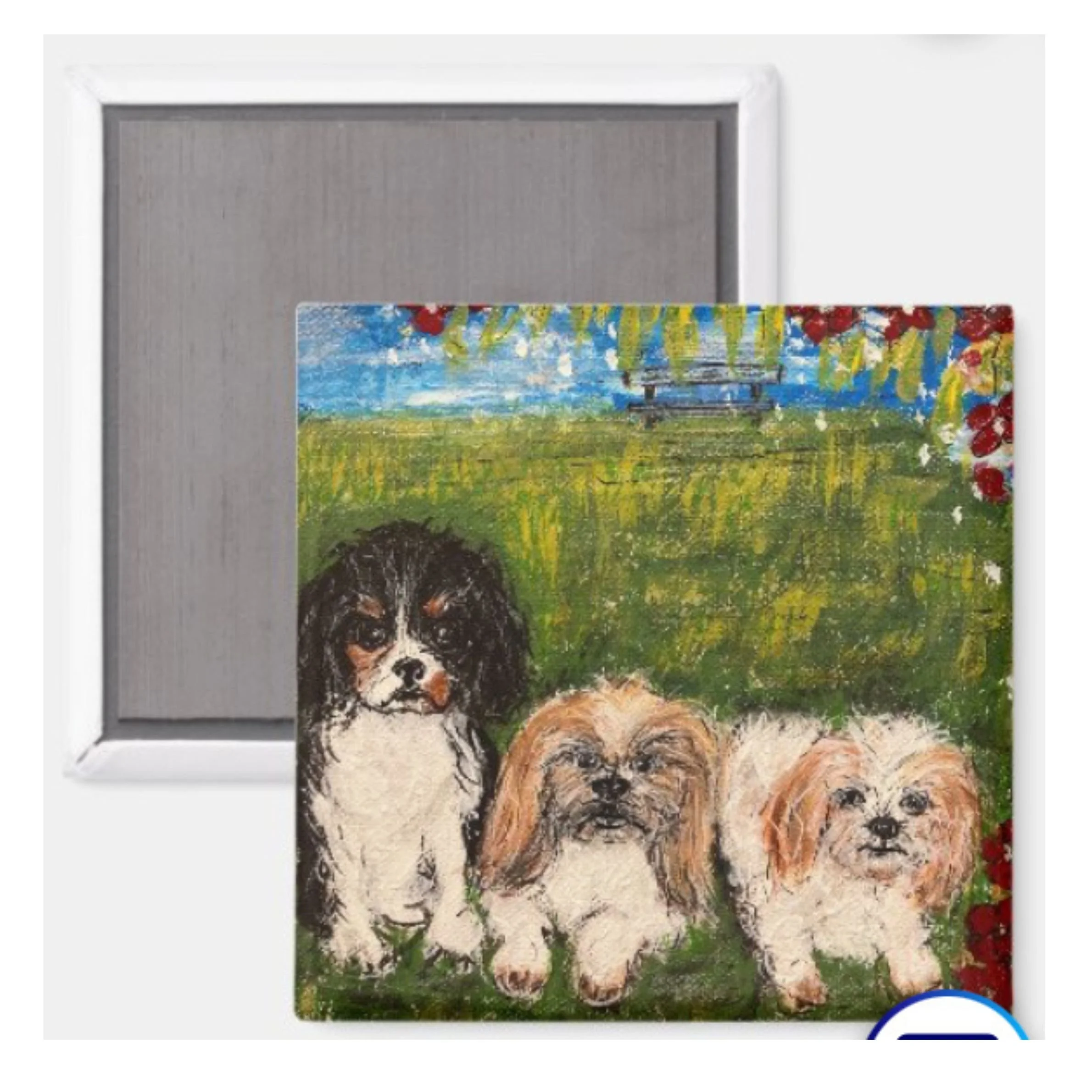 Michelle furry friends magnet.jpg