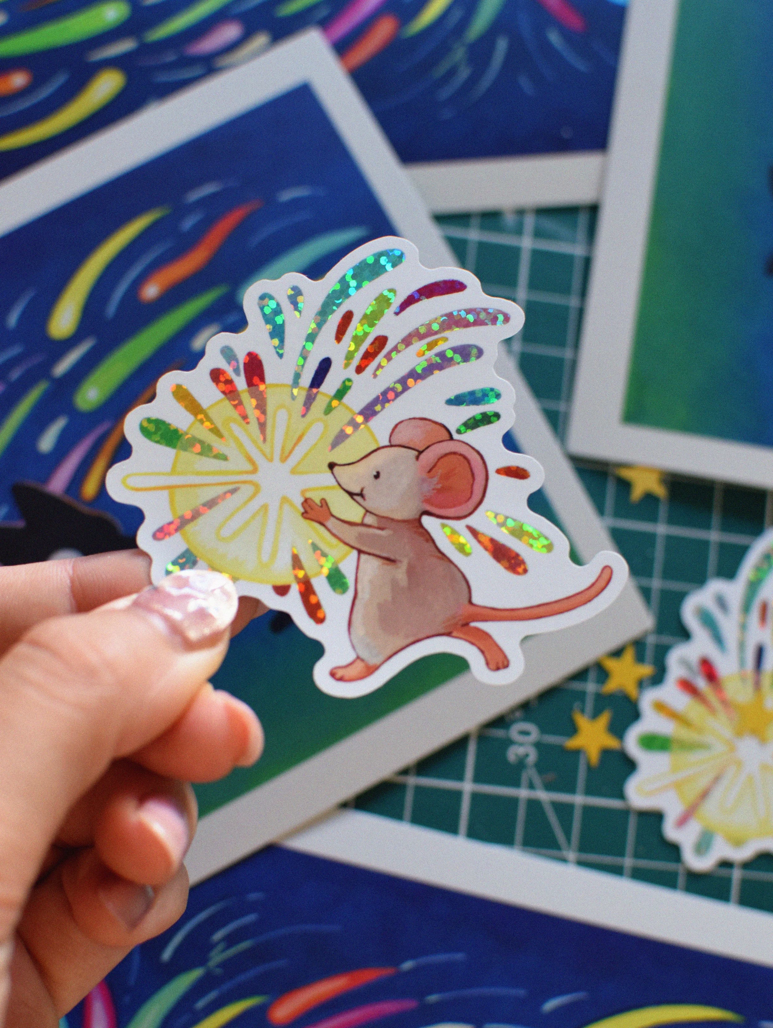 Stickers Starlight - à paillettes