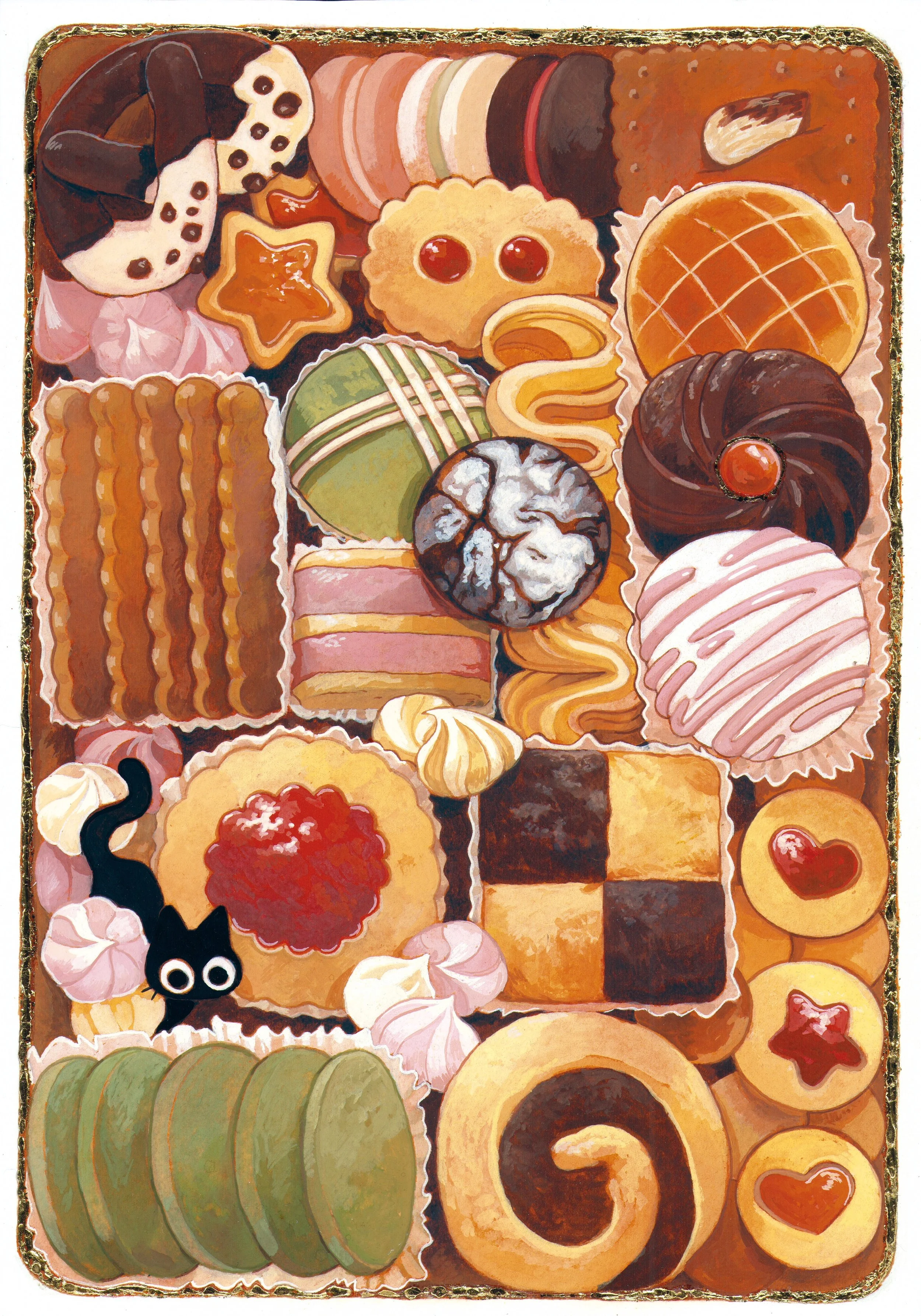 Rikiki Biscuits - avec dorure à chaud