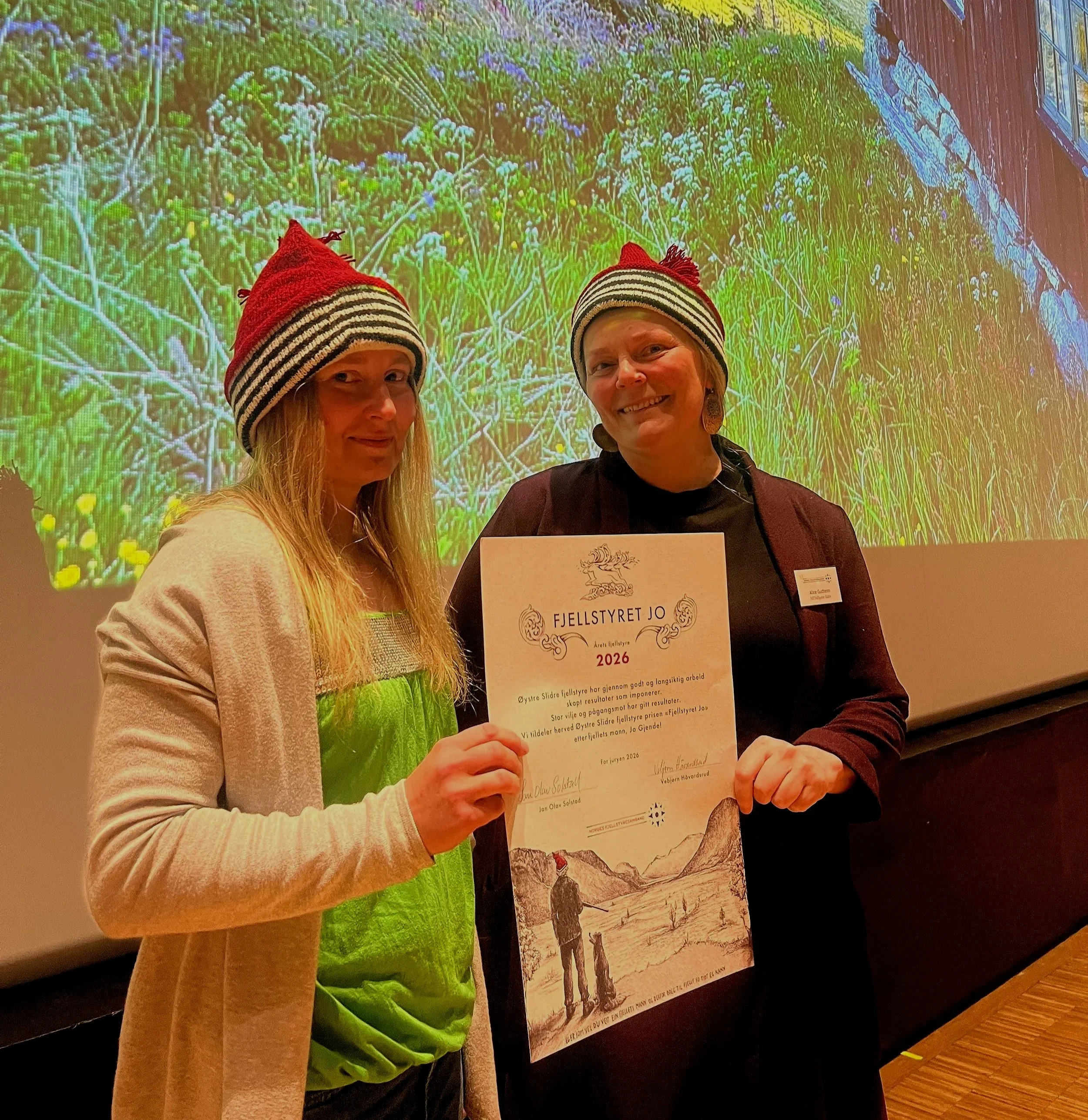 Øystre Slidre fjellstyre kåret til årets fjellstyre 2026