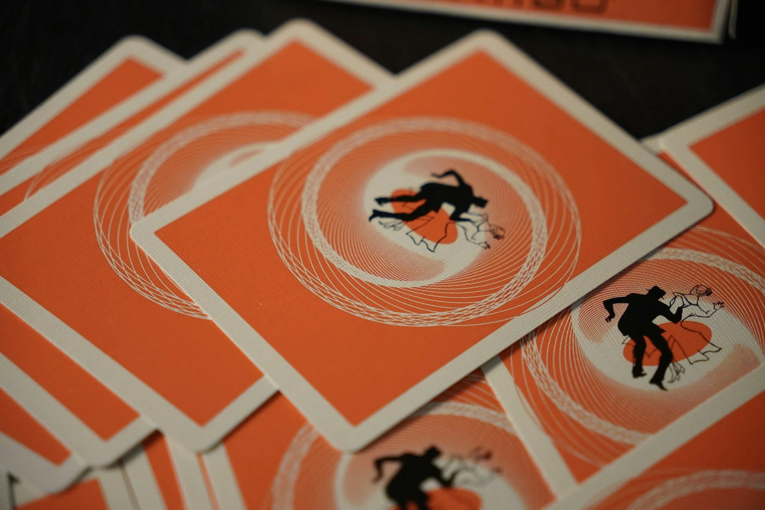gros plan sur un jeu de cartes