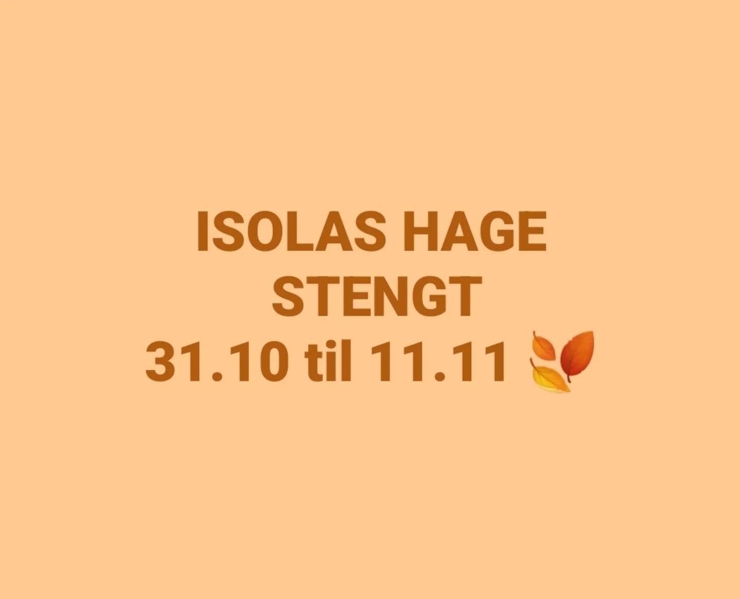 Dette pga att de blir krasch med v&aring;ra andra jobb, tyv&auml;rr ! Men den 12 november &ouml;ppnar vi upp och d&aring; har vi f&aring;tt fram alla julsaker , pynt och annat sm&aring;tt &aring; gott f&ouml;r en liten julhandel 🍂❤️ hoppas vi ses d&