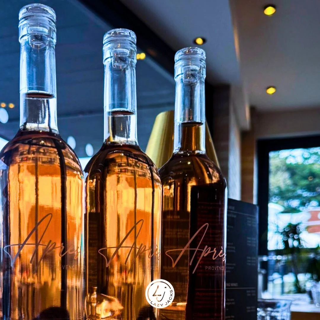 From this Valentine&rsquo;s Day, LazyJacks is proud to partner with @apresprovence Ros&eacute;, now available in the restaurant.

Fresh, refined and beautifully balanced, Apres is crafted for unhurried moments and effortless occasions, making it a pe