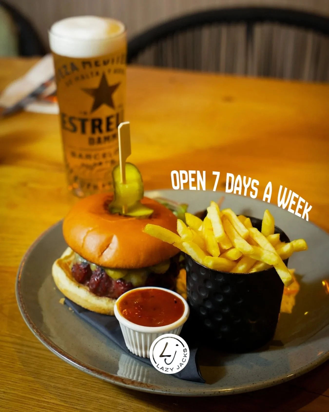 From the 16th of March we will be open 7 days a week, giving you even more opportunities to join us for great food, drinks, and good company.

Whether it is a relaxed lunch, dinner with friends, or a drink at the bar, we will be here every day ready 