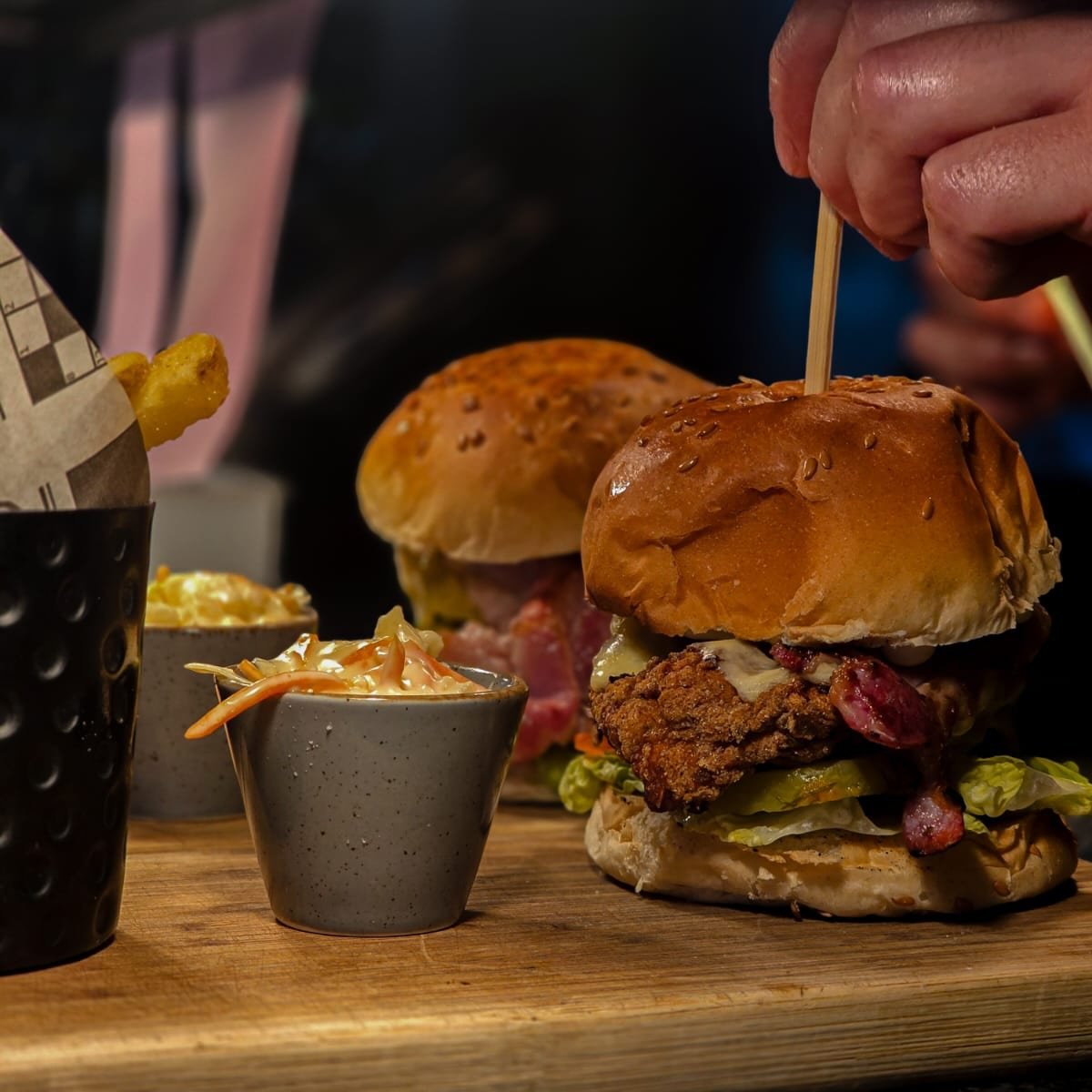 Stacked, loaded, and ready to go 🍔

Crispy, juicy, and packed with flavour in every bite. Just how a proper burger should be at LazyJacks.

Who&rsquo;s hungry? 😍

#sandbanks #sandbankspoole #pooleharbour #bournemouthbeach #bournemouthfood