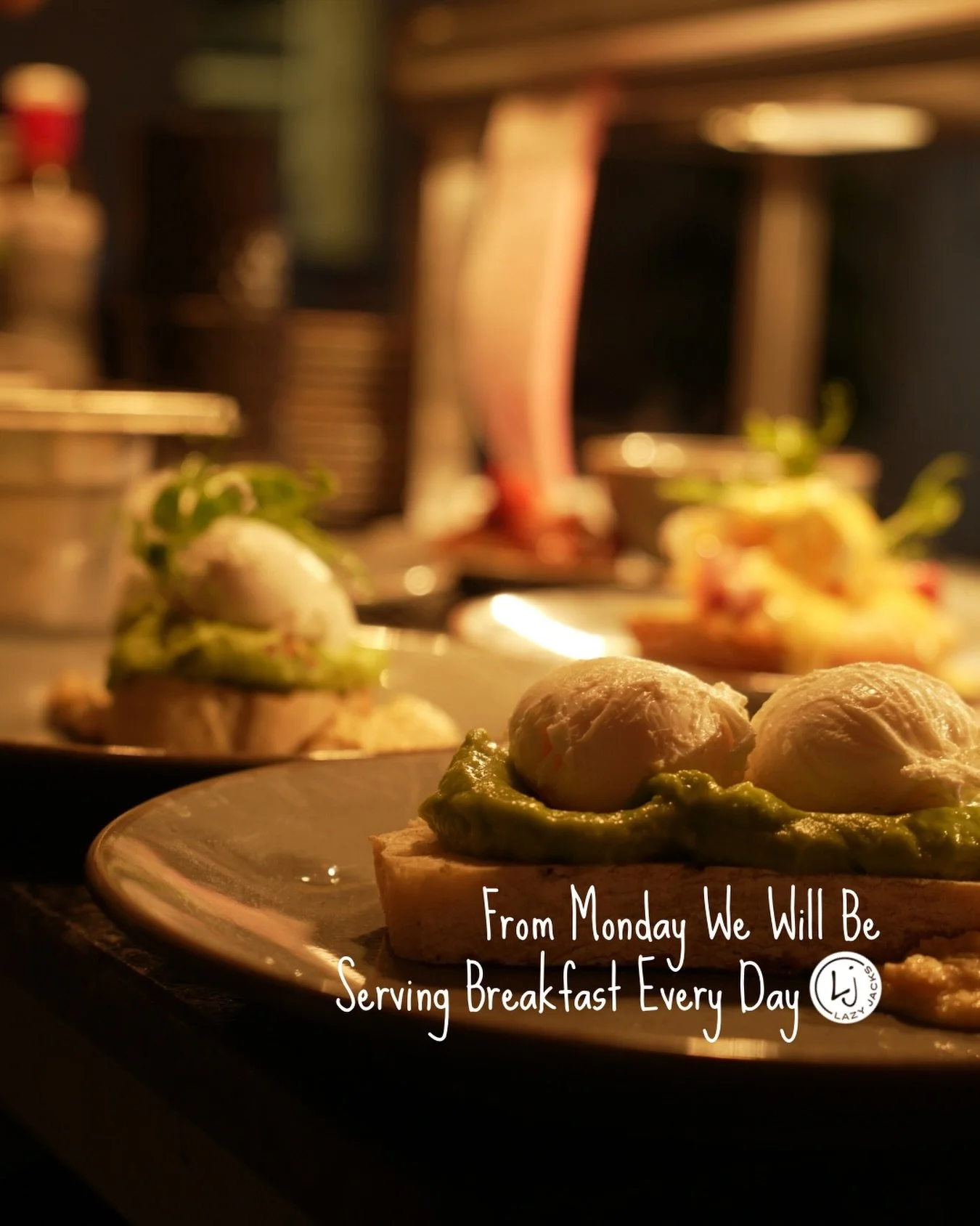 Breakfast, every day from Monday.

A new rhythm for Lazy Jacks, mornings done properly with fresh coffee, good food and time to sit and enjoy it. Whether it&rsquo;s a quick start or a slow one, we&rsquo;re here for it.

30&ndash;32 Panorama Road
Sand