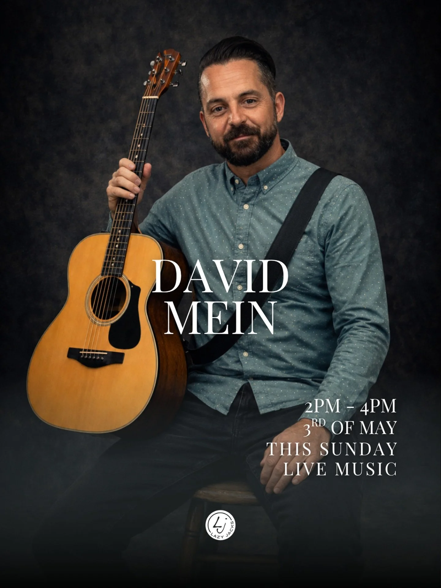 Live music this Sunday at Lazy Jacks🎤

David Mein playing from 2pm to 4pm on the 3rd of May

Join us for a relaxed afternoon of great music, good food and drinks by the water. Walk in or book a table and make an afternoon of it.

30&ndash;32 Panoram