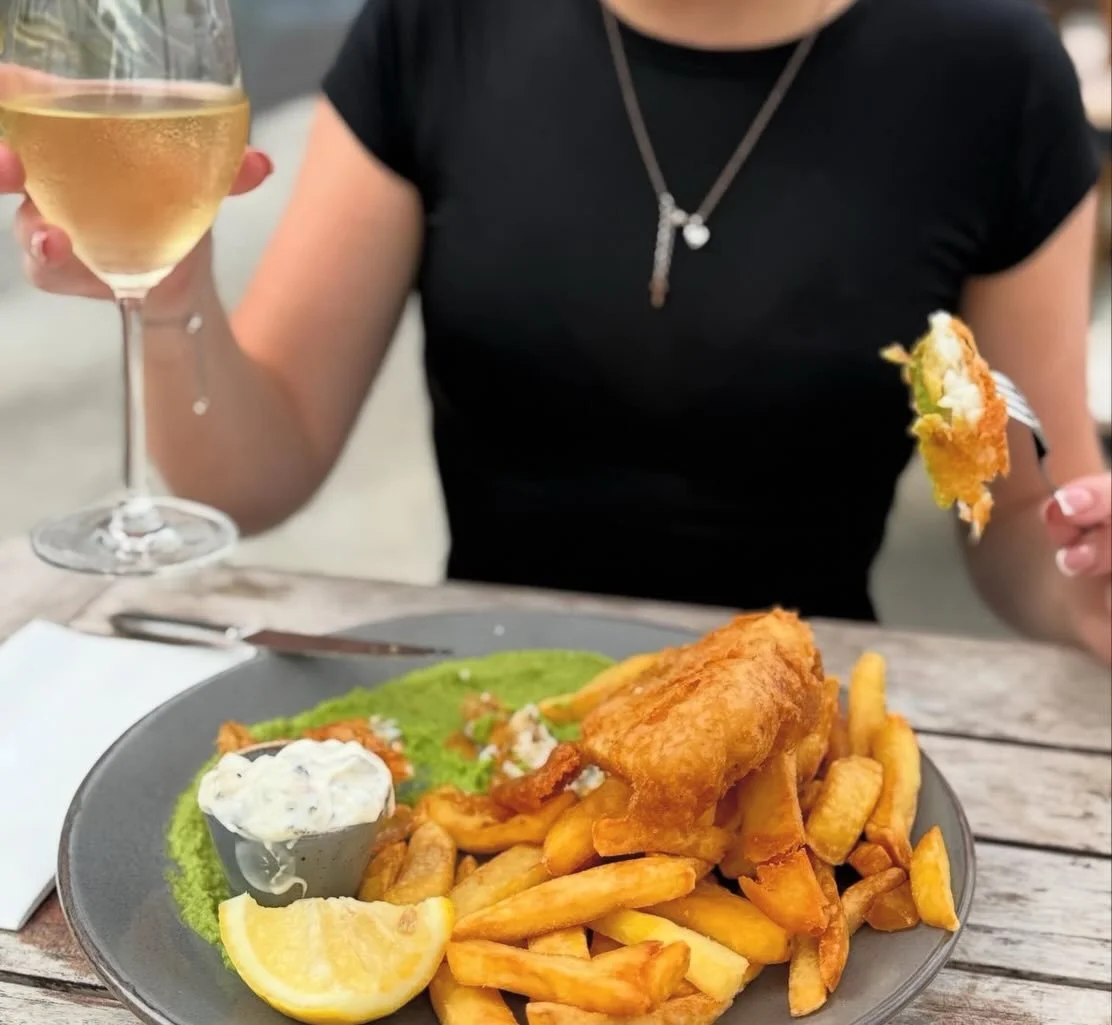 Fish and Chips always hits the spot 🎣 

And luckily we serve the best in Dorset☀️