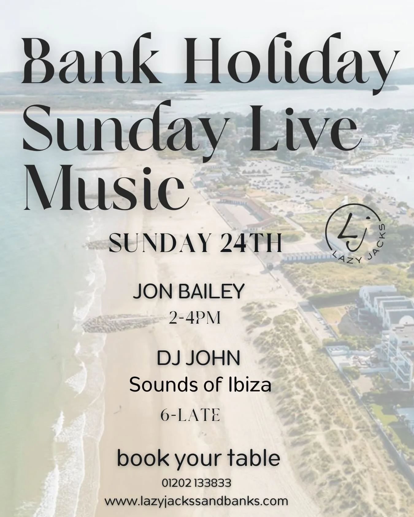 BANK HOLIDAY SUNDAY LIVE MUSIC 💫🎷🎼

We can&rsquo;t wait to see you&hellip; 

Book your table. It&rsquo;s going to be a busy one!