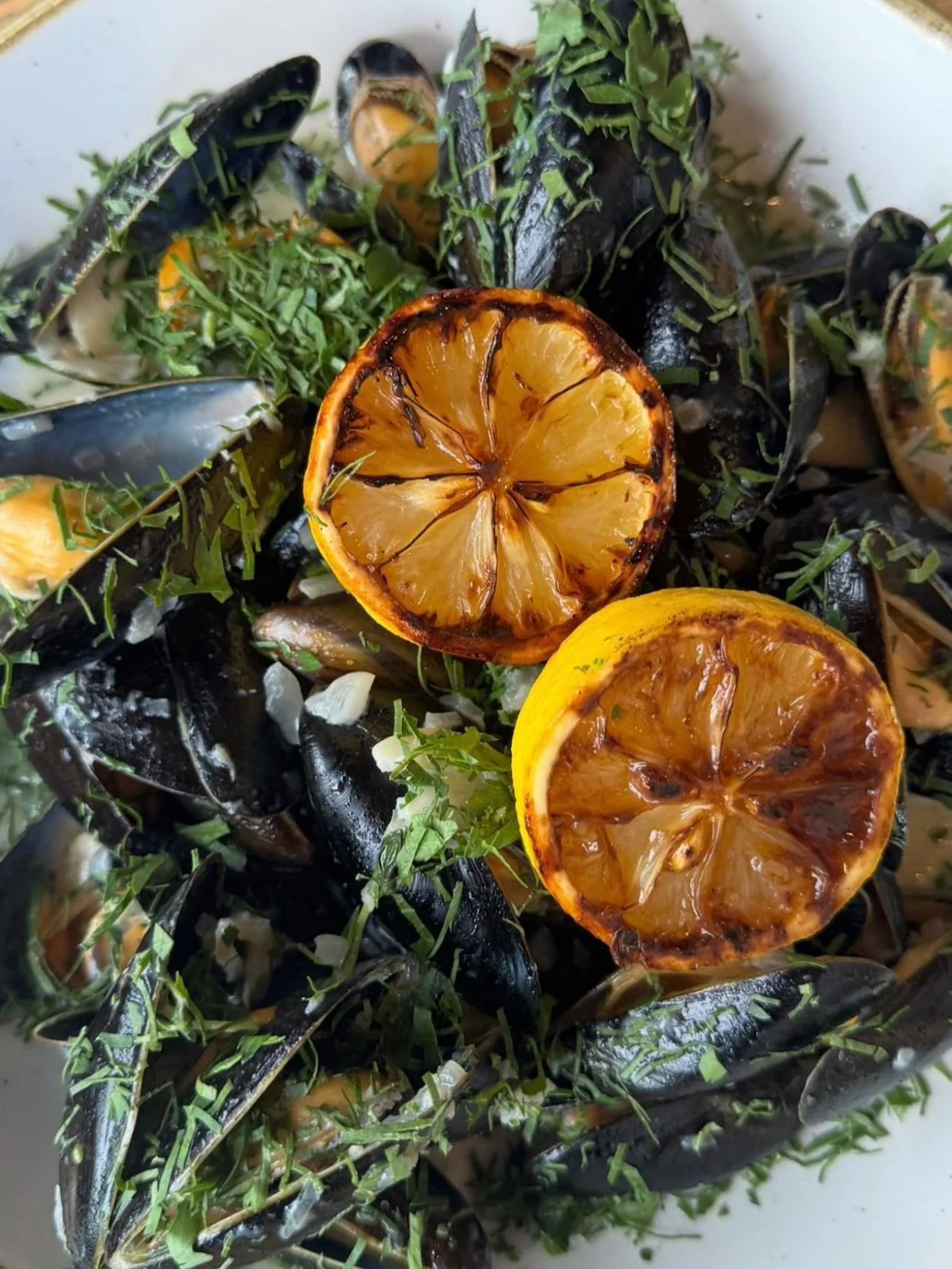 Fresh from the sea to your plate 🦪✨ 🌊 

Our mussels are the perfect summer meal cooked to perfection.