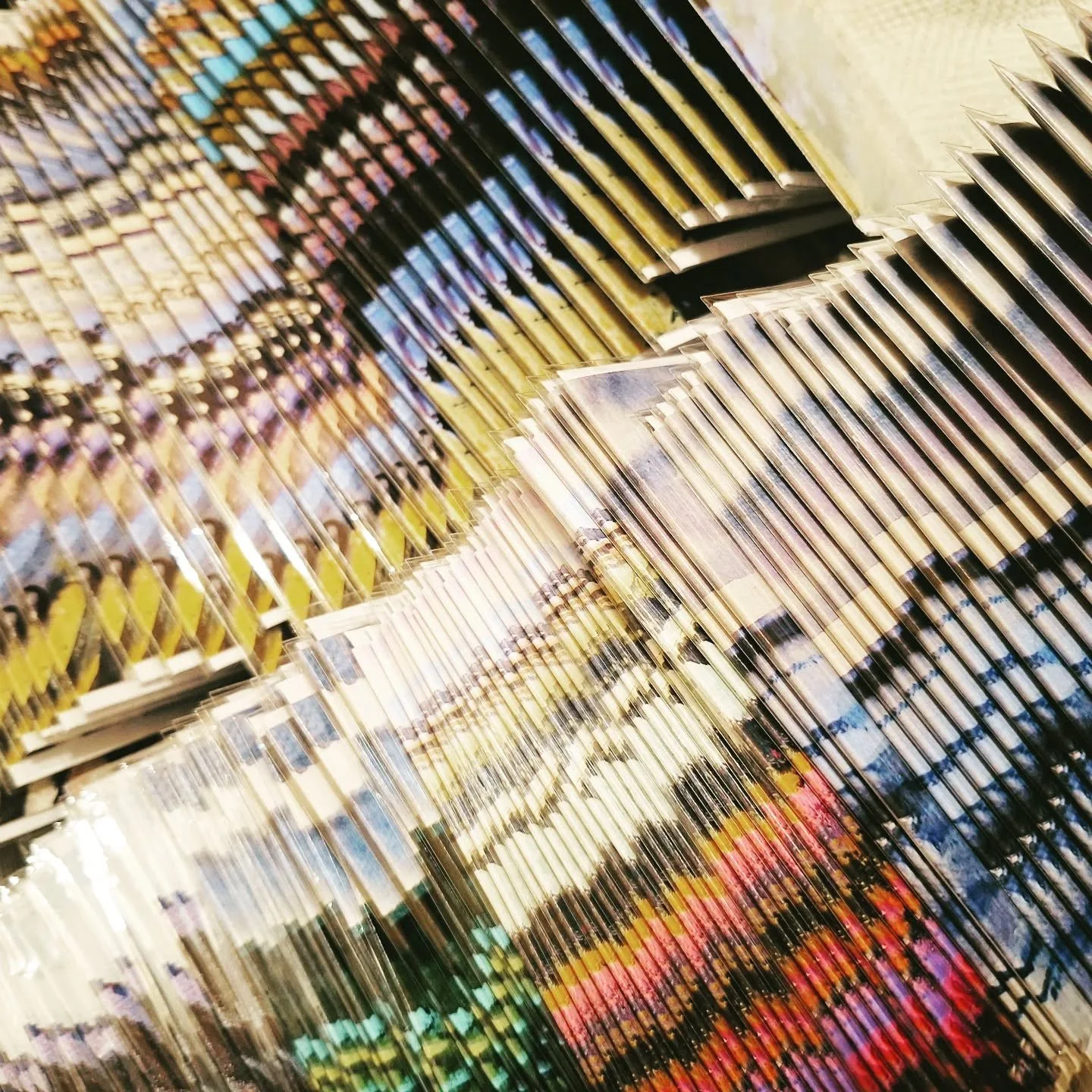 Cards. Ready for delivery to Selworthy and Porlock Weir tomorrow. 
#cards #folded #janehoodart