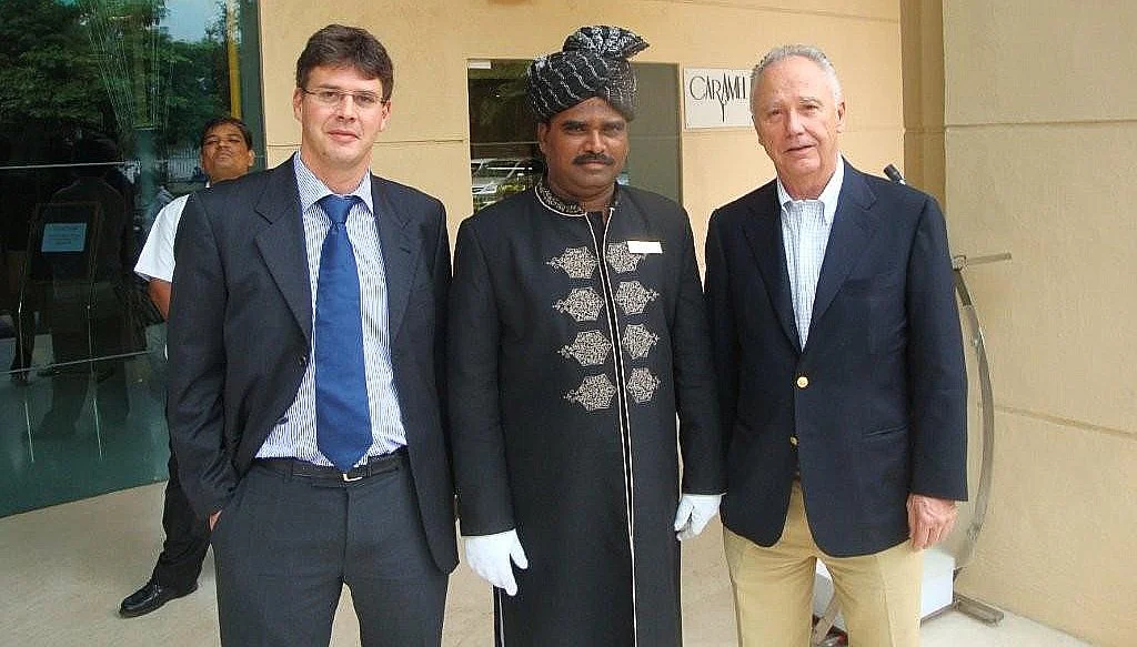 Dr. Thomas Leiber sharing personal and professional moments with his father Heinz Leiber