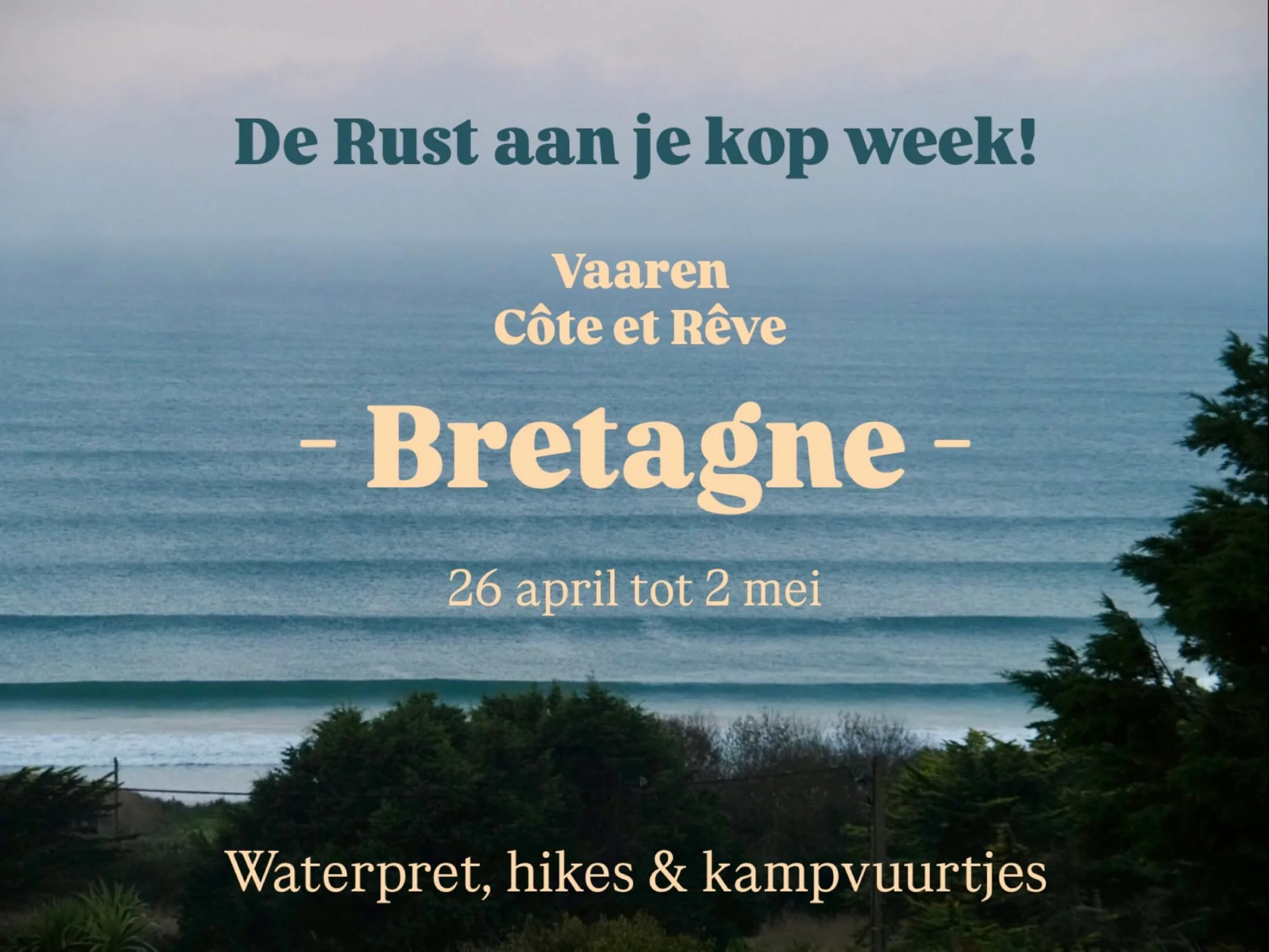 👉 Voor de ervaren en minder ervaren surf-, zee- en natuurliefhebbers organiseren we dit voorjaar een laagdrempelige en ongedwongen week, welke in teken staat van ontspanning, uitdaging, reflectie en verbinding. 
.
26 april - 2 mei
.
Stap zelfs u