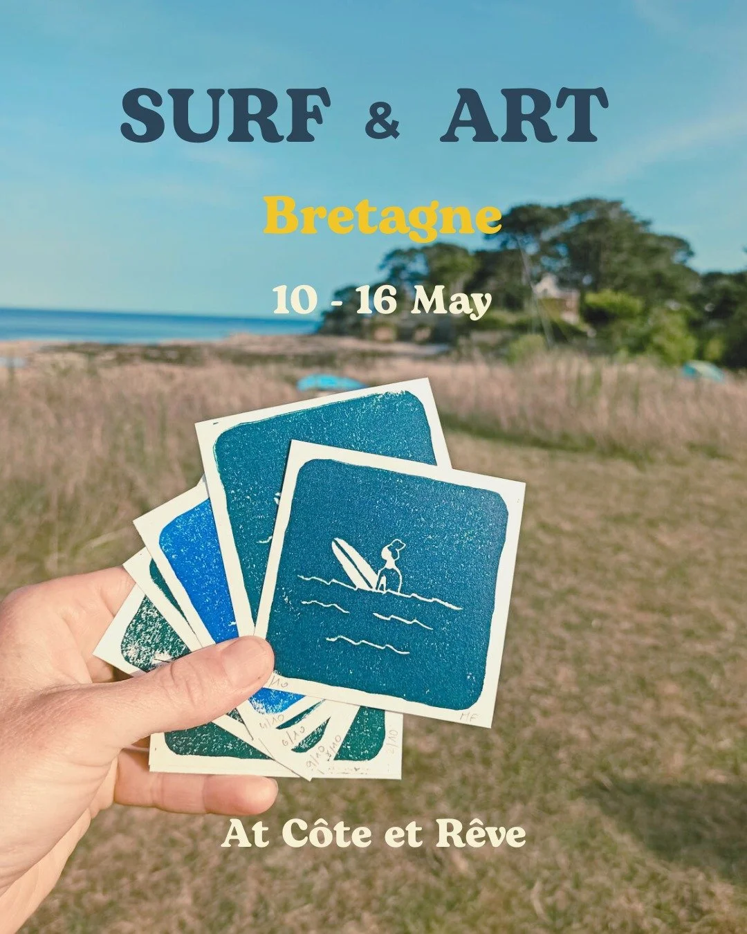 📅 10 - 16 May 

🔌Unplug your brain, unleash your hands. No talent needed - just the joy of surfing and creating. Let&rsquo;s not think too much and just go for it! 🌊🎨

This week is all about shared moments, both in the ocean and through creating 