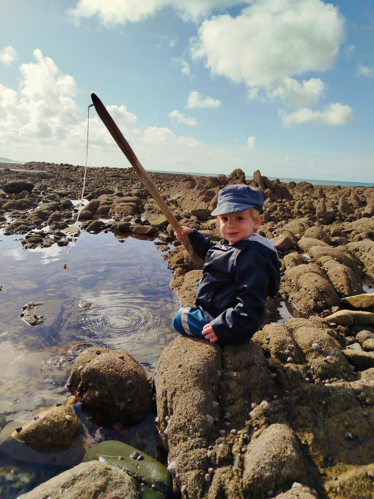 🎣Yesterdays lowtide tide action in the &lsquo;garden&rsquo; !
