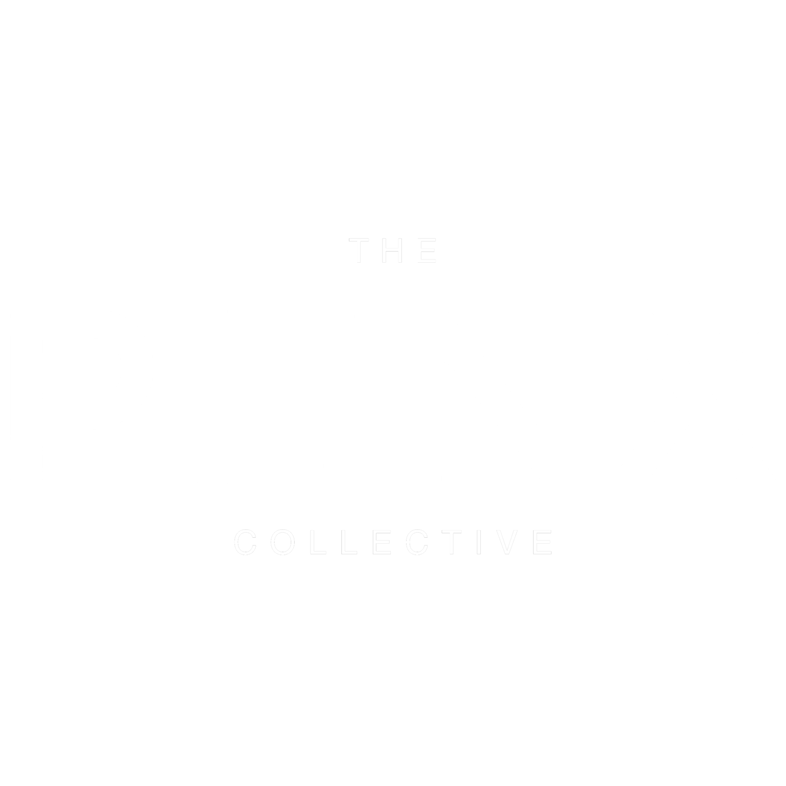 The Penny Collective logo with the words "The Penny Collective" in black and white.