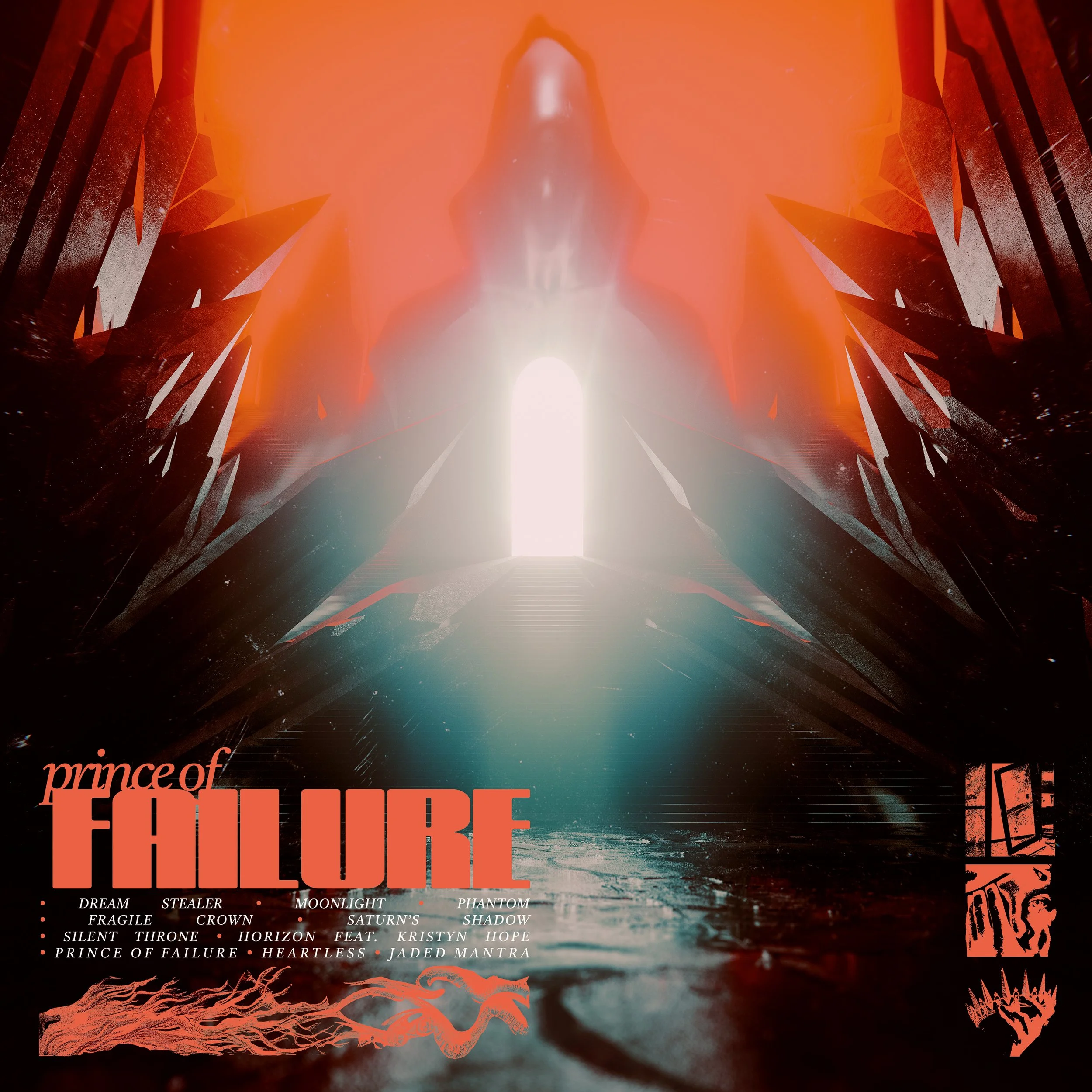 PRINCE OF FAILURE - THE NEW STUDIO ALBUM FROM DANIEL TOMPKINS (TESSERACT) AND PAUL ORTIZ (CHIMP SPANNER)&nbsp;&nbsp;