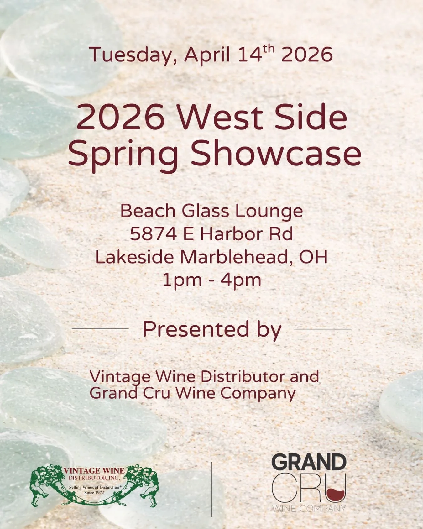 ‼️TRADE ONLY‼️

We&rsquo;re back, Westsider&rsquo;s!

Join us Tuesday, April 14th @beachglasslounge for our Spring Portfolio Showcase! We&rsquo;re playing all the hits.

Please reach out to your sales rep to RSVP, or if you have any other inquiries. 