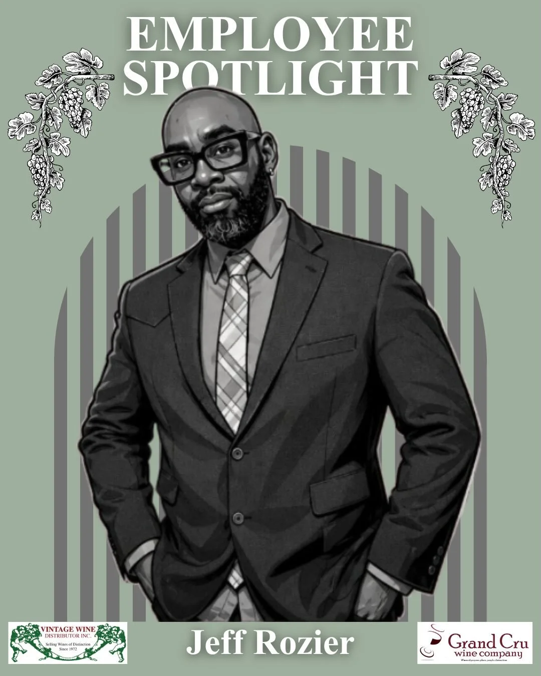 The May Employee Spotlight belongs to one of our Solon employees, Jeff Rozier!

Jeff is a member of our hardworking delivery team. If he&rsquo;s at your door dropping off some cases, be sure to say hello!

Wines of distinction, sold (AND DELIVERED) b