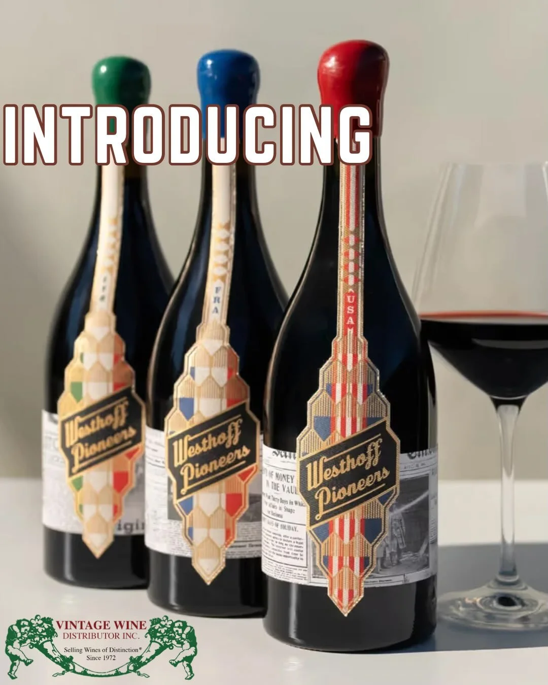 🇫🇷Westhoff Pioneers🇺🇸by Joe Wagner🇮🇹

Rooted in family history and inspired by generations of winemaking, Joe Wagner&rsquo;s Westhoff Pioneers celebrates the pioneering spirit that helped shape American wine. A fifth-generation winemaker, Wagne