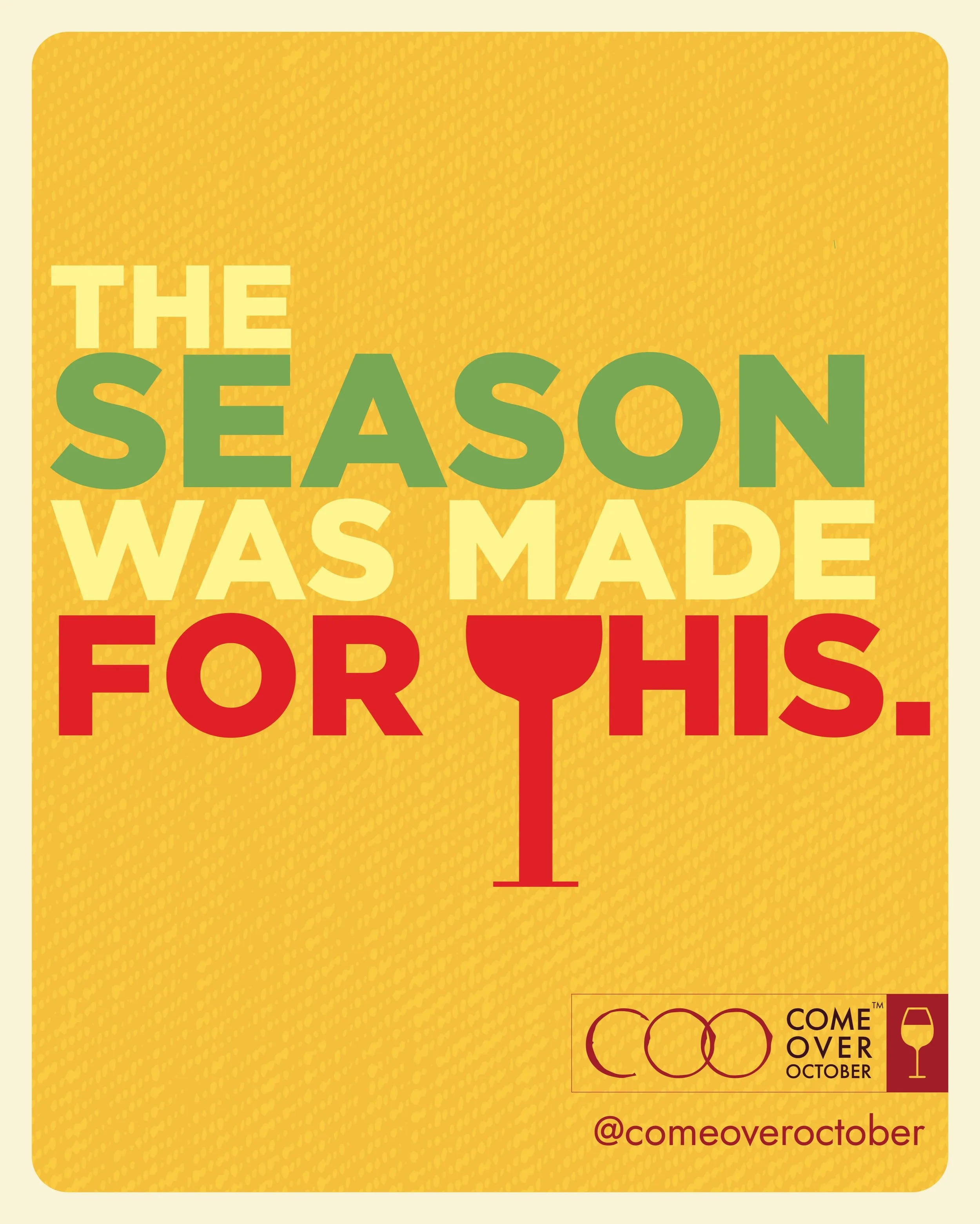 This October, Vintage Wine Distributor is proud to be an active participant in the Come Over October campaign that was launched in 2024 by @karenmacneilco 

This grassroots initiative encourages people to invite friends, colleagues, neighbors, family
