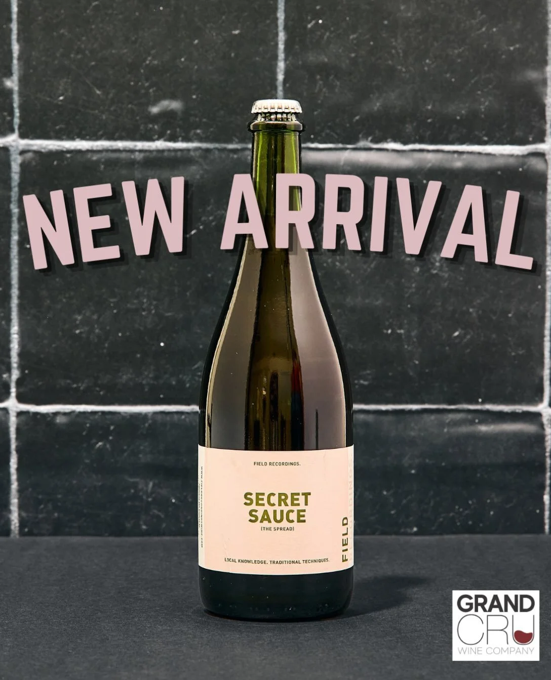 🚨New Bubbles!🚨

From the team at Field Recordings:

&ldquo;Our special house secret sauce, crafted with a mix of varieties that had just the right balance of sweetness and acidity to follow our annual recipe. We slow the fermentation down to a craw