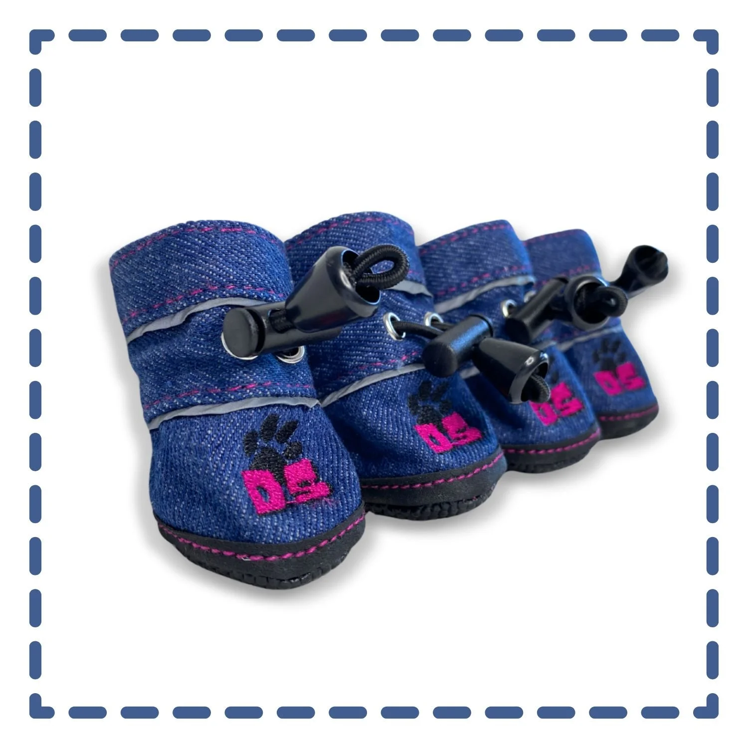 Dogshu dog shoes denim.jpg