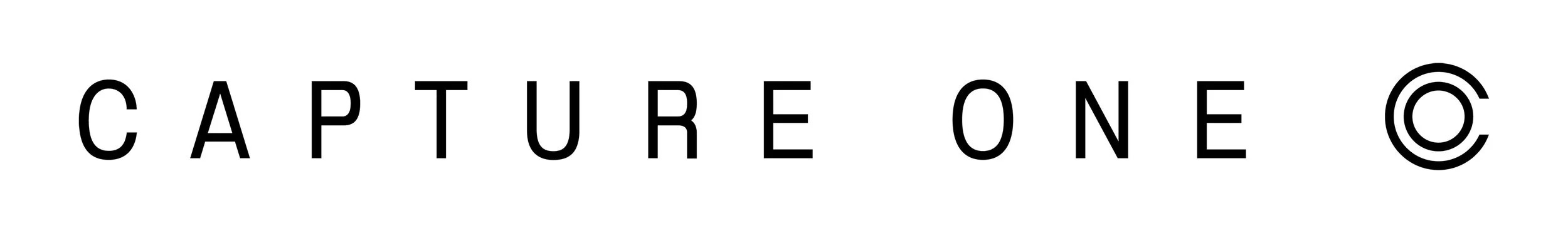 The image contains the text 'CAPTURE ONE ©' in black against a white background.