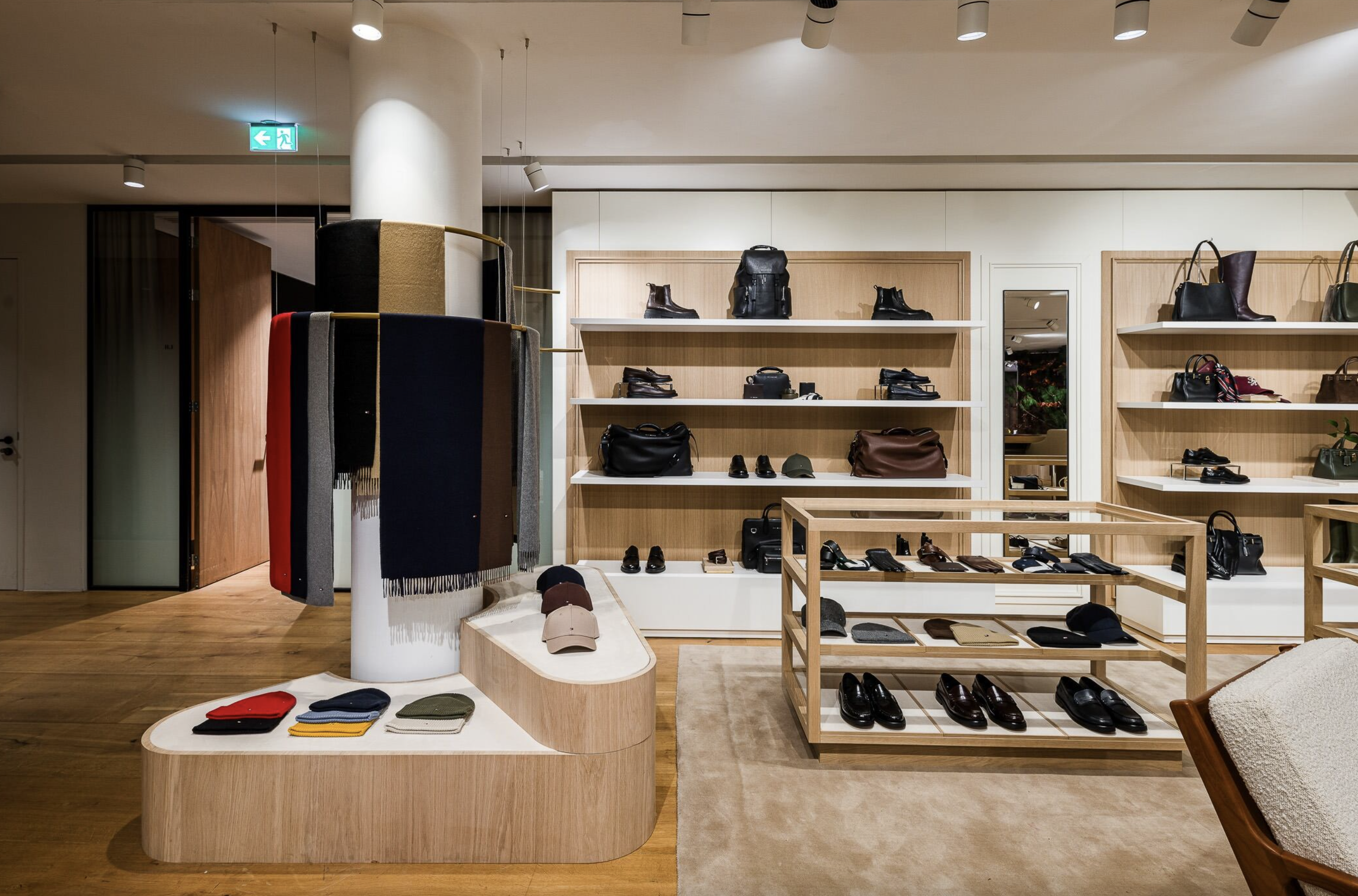 TH Showroom fixture design