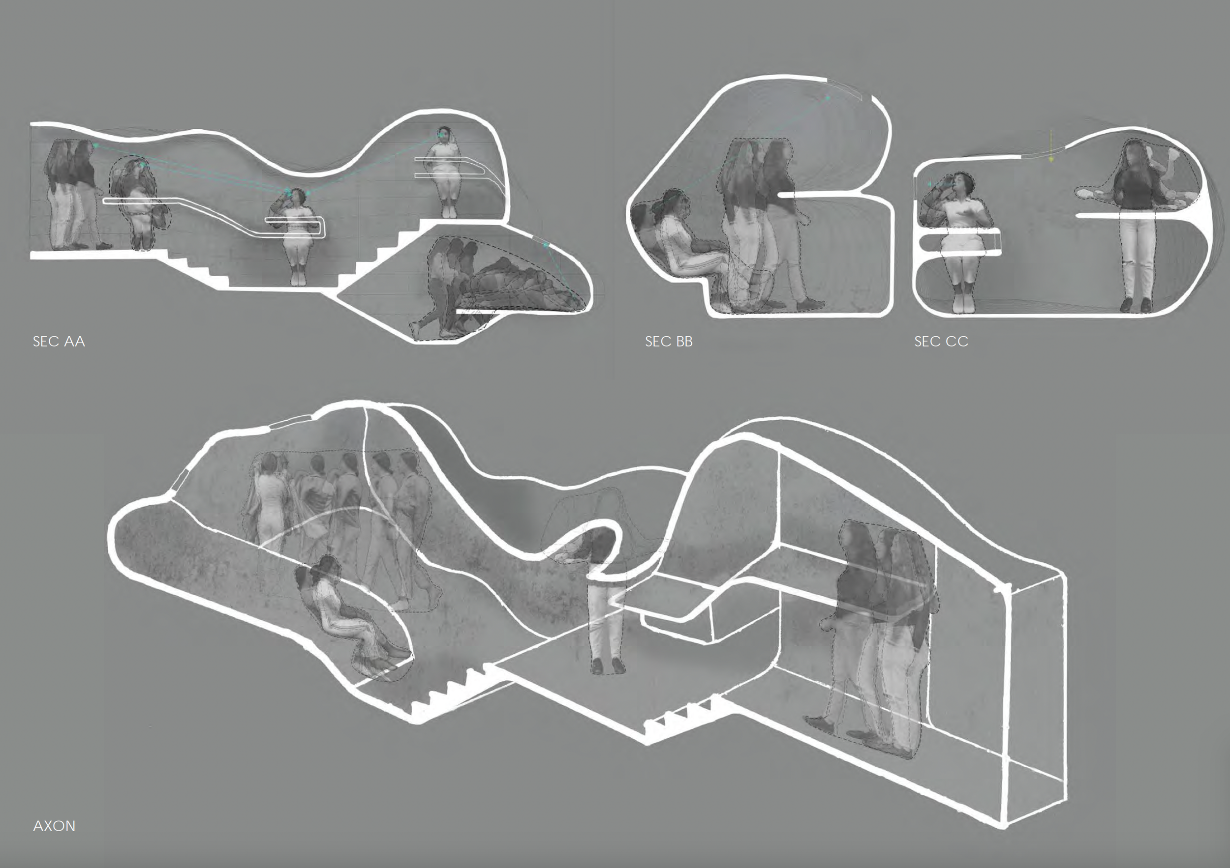 Overall form formed by the minimal organic movement of daily activities