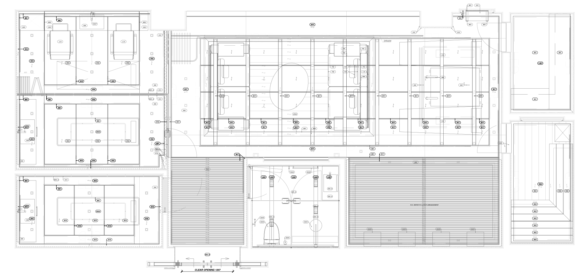 Spa layout