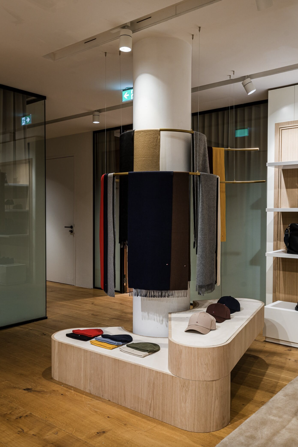 TH Showroom fixture design