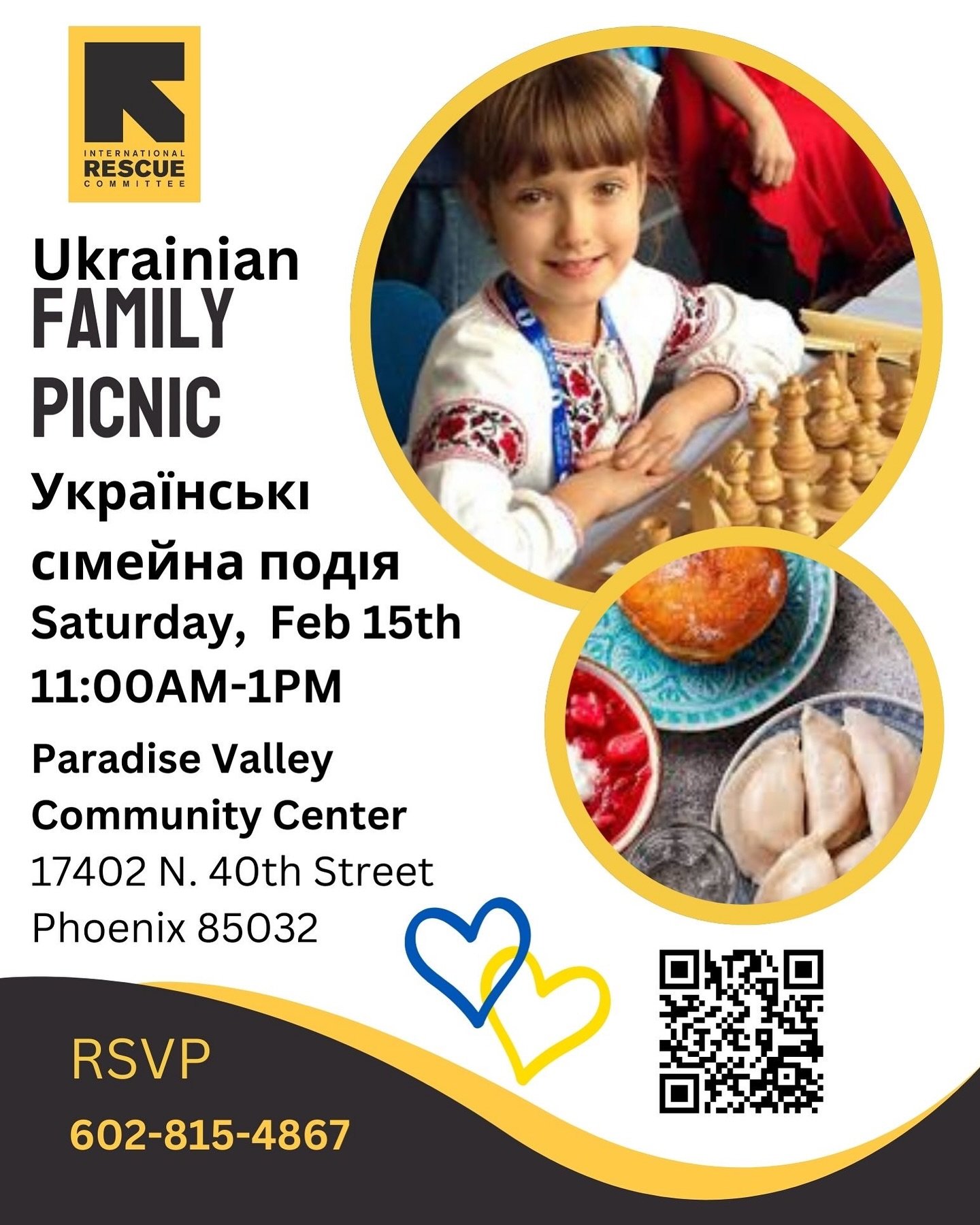 Ukrainian moms with small children welcome!

Запрошення на пікнік для українських мамусь з дітьми до шкільного та шкільного віку і які зараз перебувають тимчасово в Арізоні. Поділіться з ким маєте 🙏