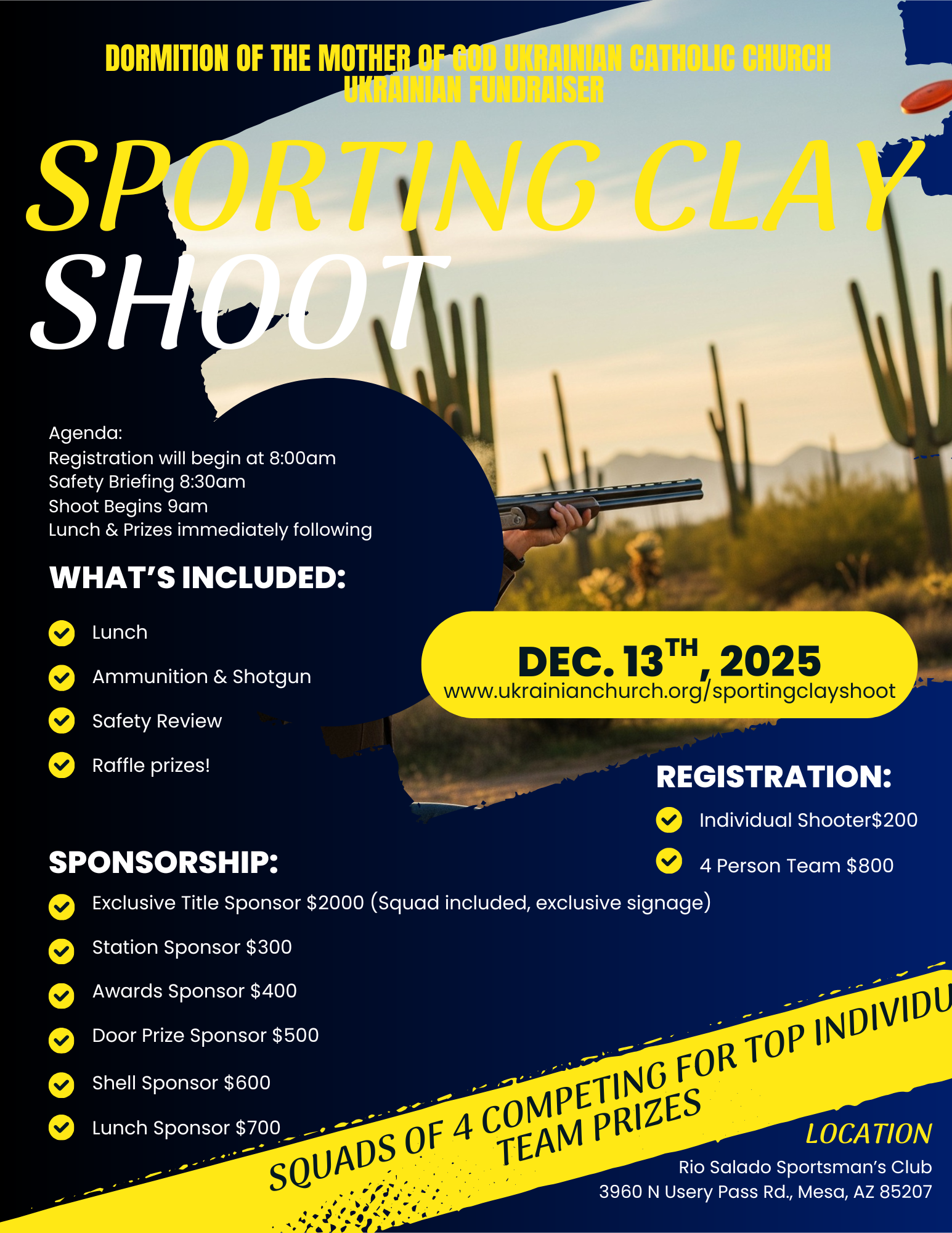 Sporting Clay Shoot