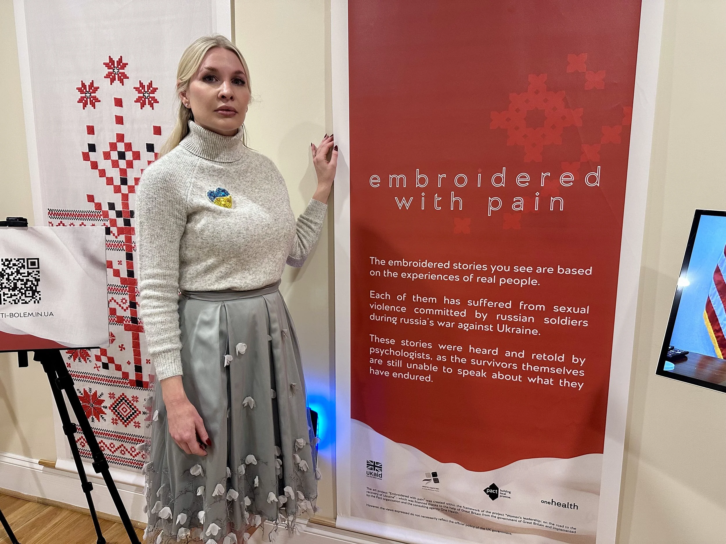 Cactus &amp; Tryzub takes “Embroidered With Pain” exhibit on the road 