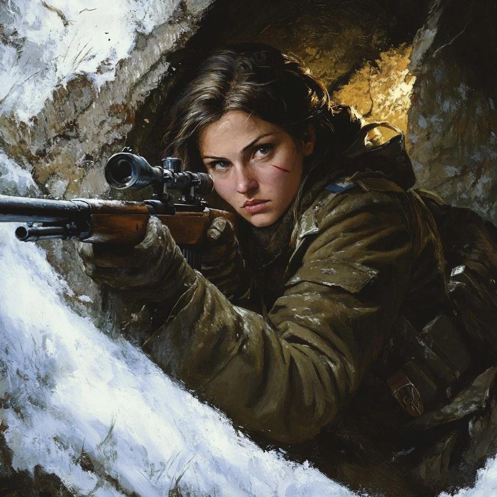 Known as &quot;Lady Death,&quot; Lyudmyla Pavlichenko is one of the deadliest woman snipers in history. In our last installment of the &quot;Ukrainky&quot; series, Olya Johnson @olyazj will share with you the fascinating story behind this young woman