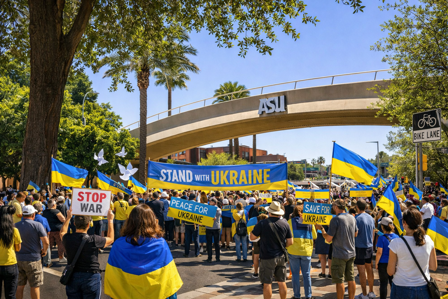 War Anniversary Rally