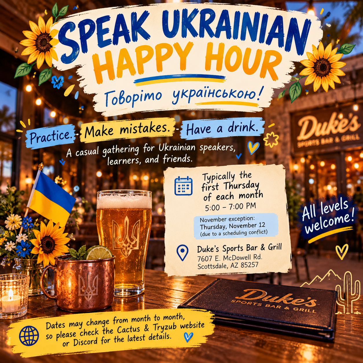 🇺🇦 Speak Ukrainian Happy Hour