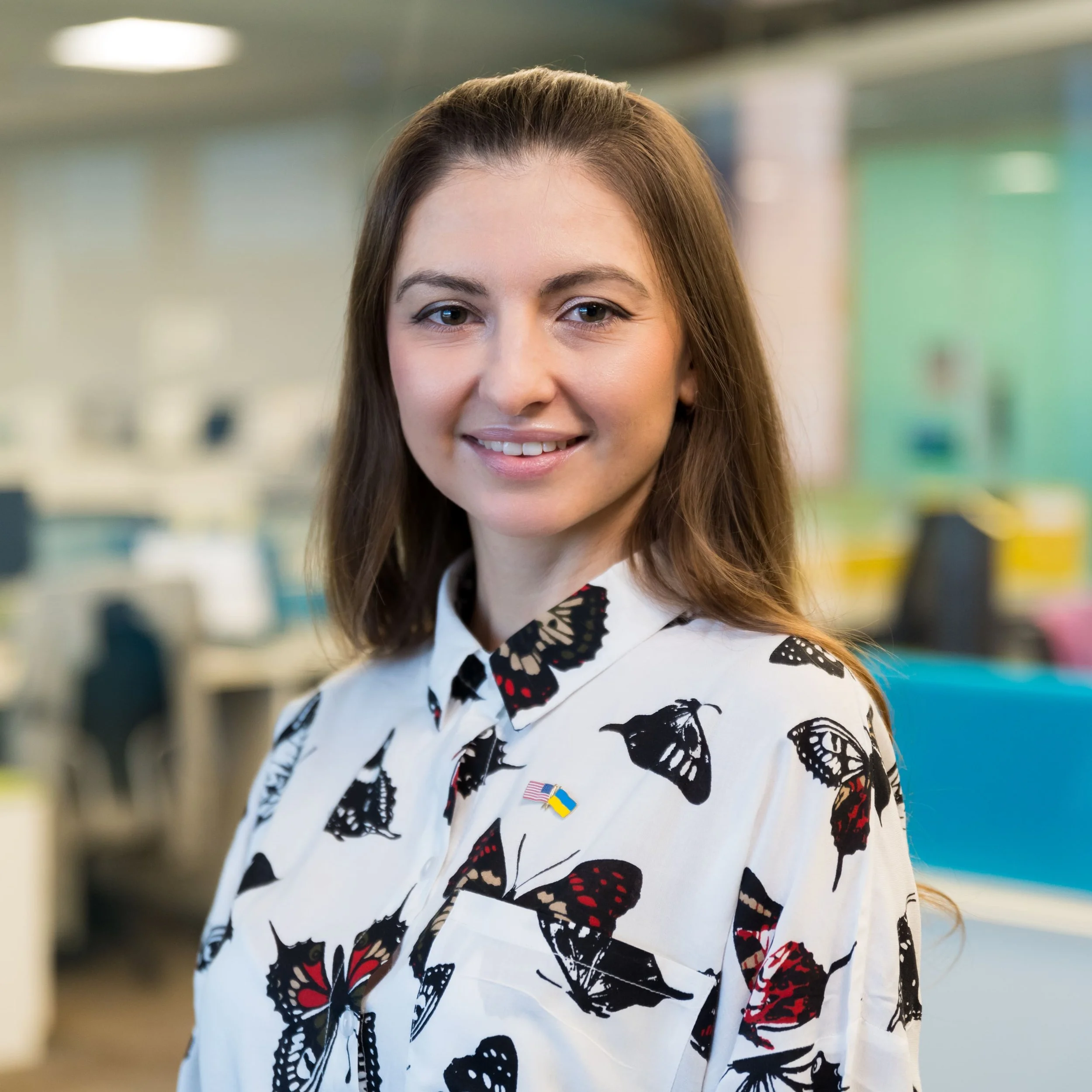 Olena Tanchyk, PhD, professor and Fulbright Scholar originally from Ukraine.