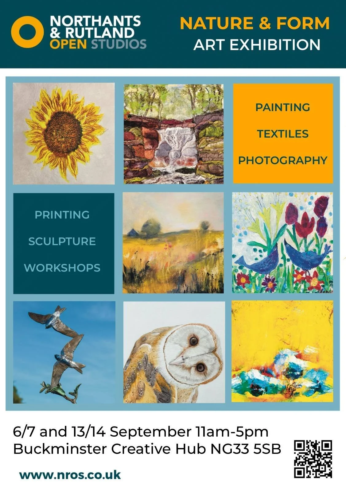 NROS Buckminster Open Studios - September ‘25’ - NG33 5SB