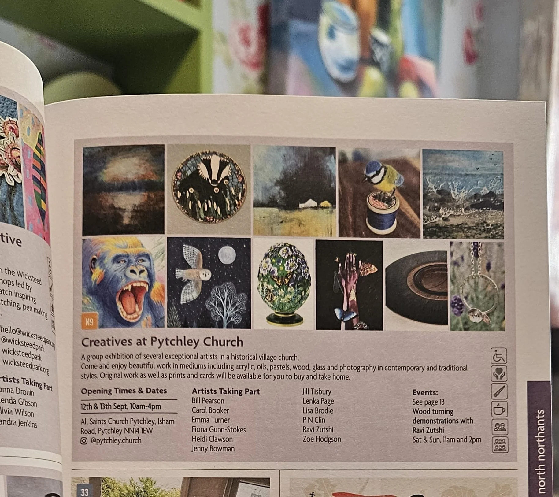 Creatives at Pytchley Church