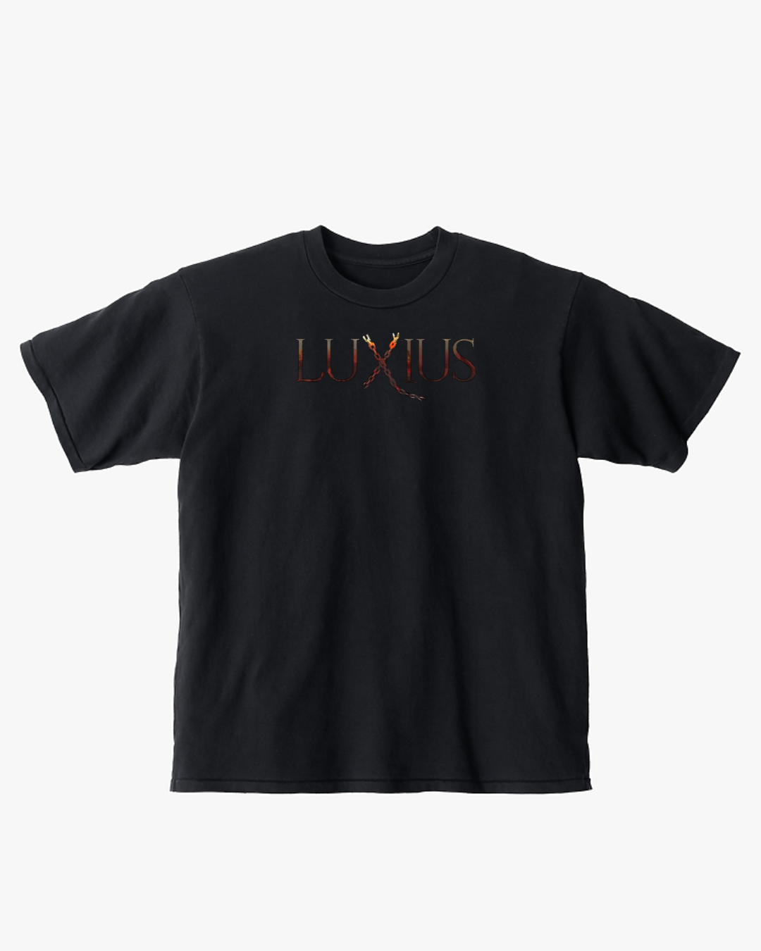 Essential Chain Tee- Black