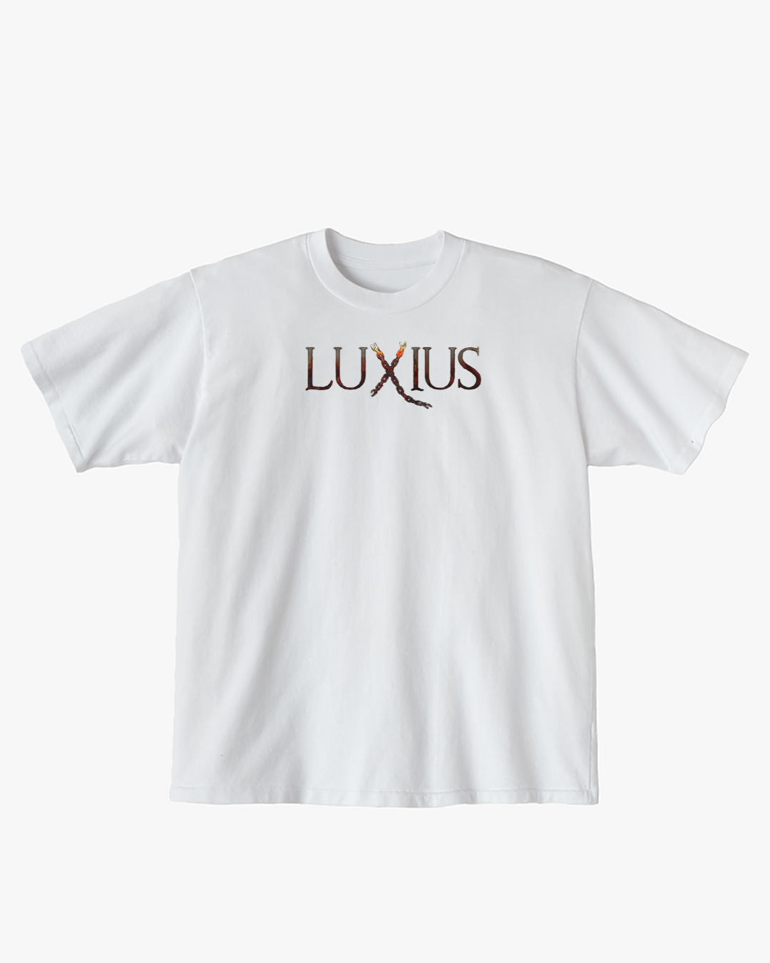 Essential Chain Tee- White