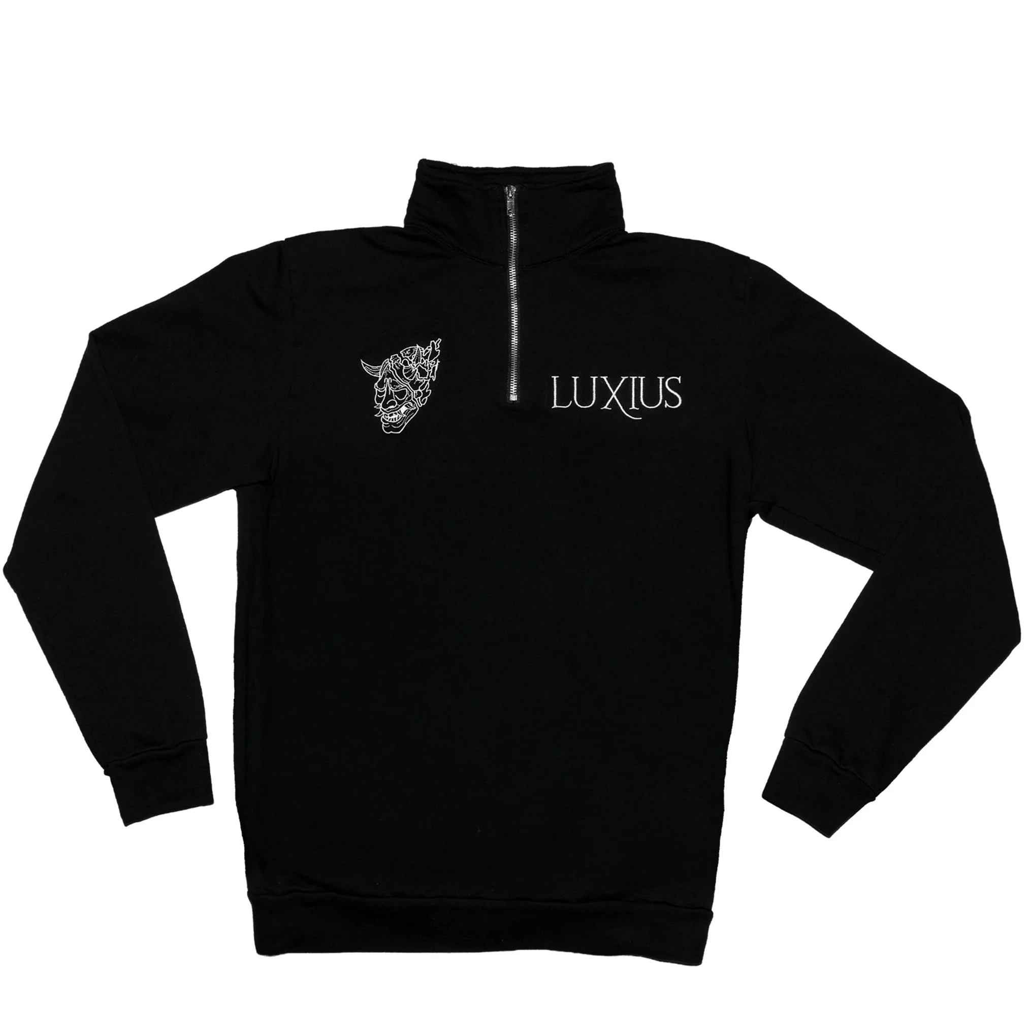 Essential Quarter Zip- Black