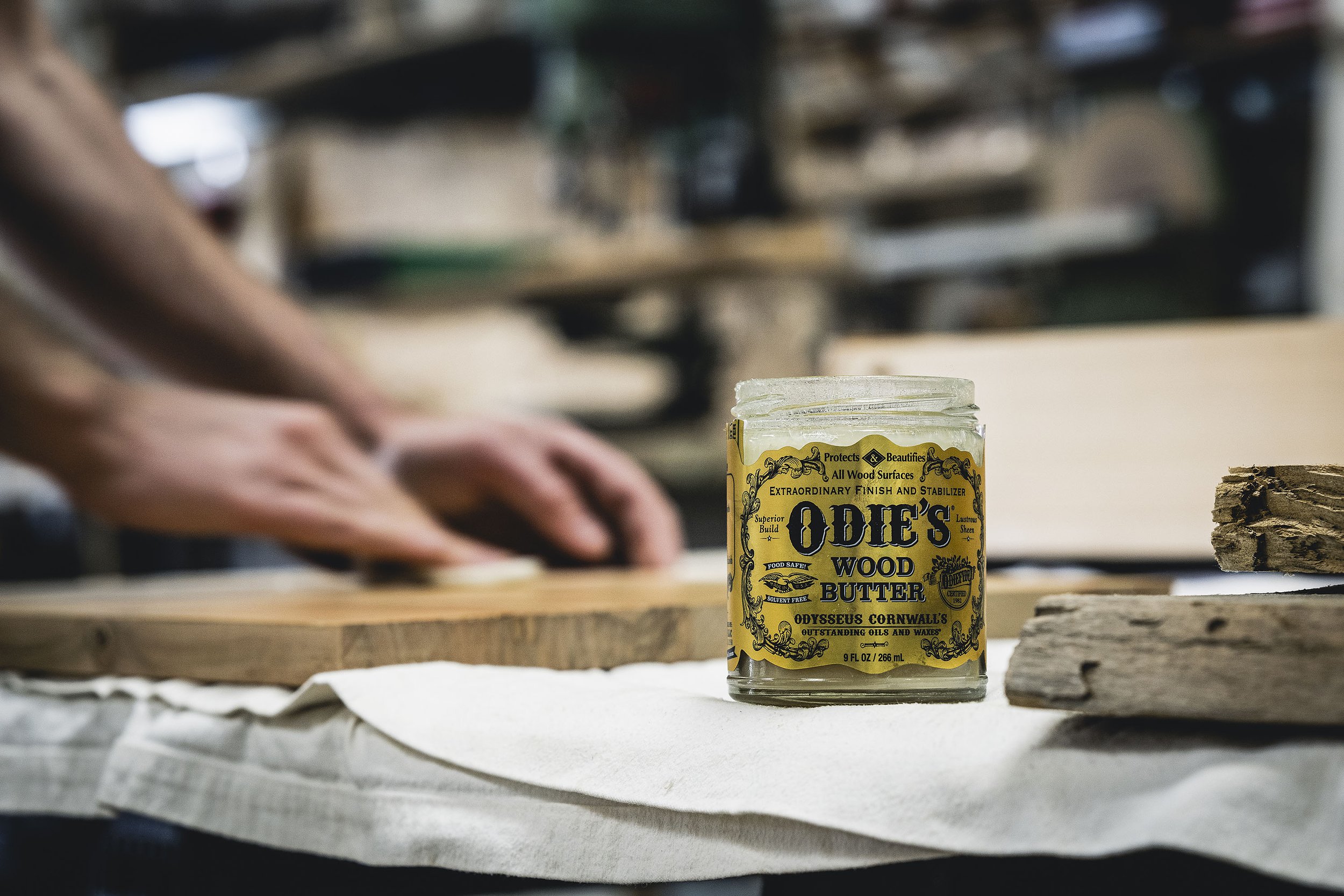 Derrick Ibbot carpenter, Odies wax finishing, Suffolk