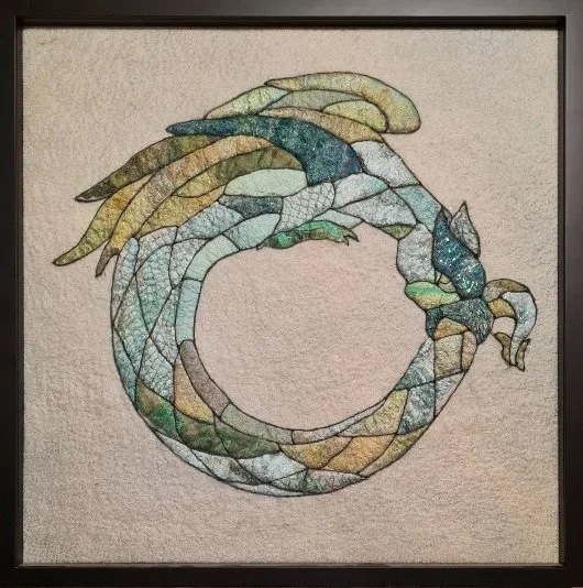 Ouroboros, 48 x 48 cm, 700.-