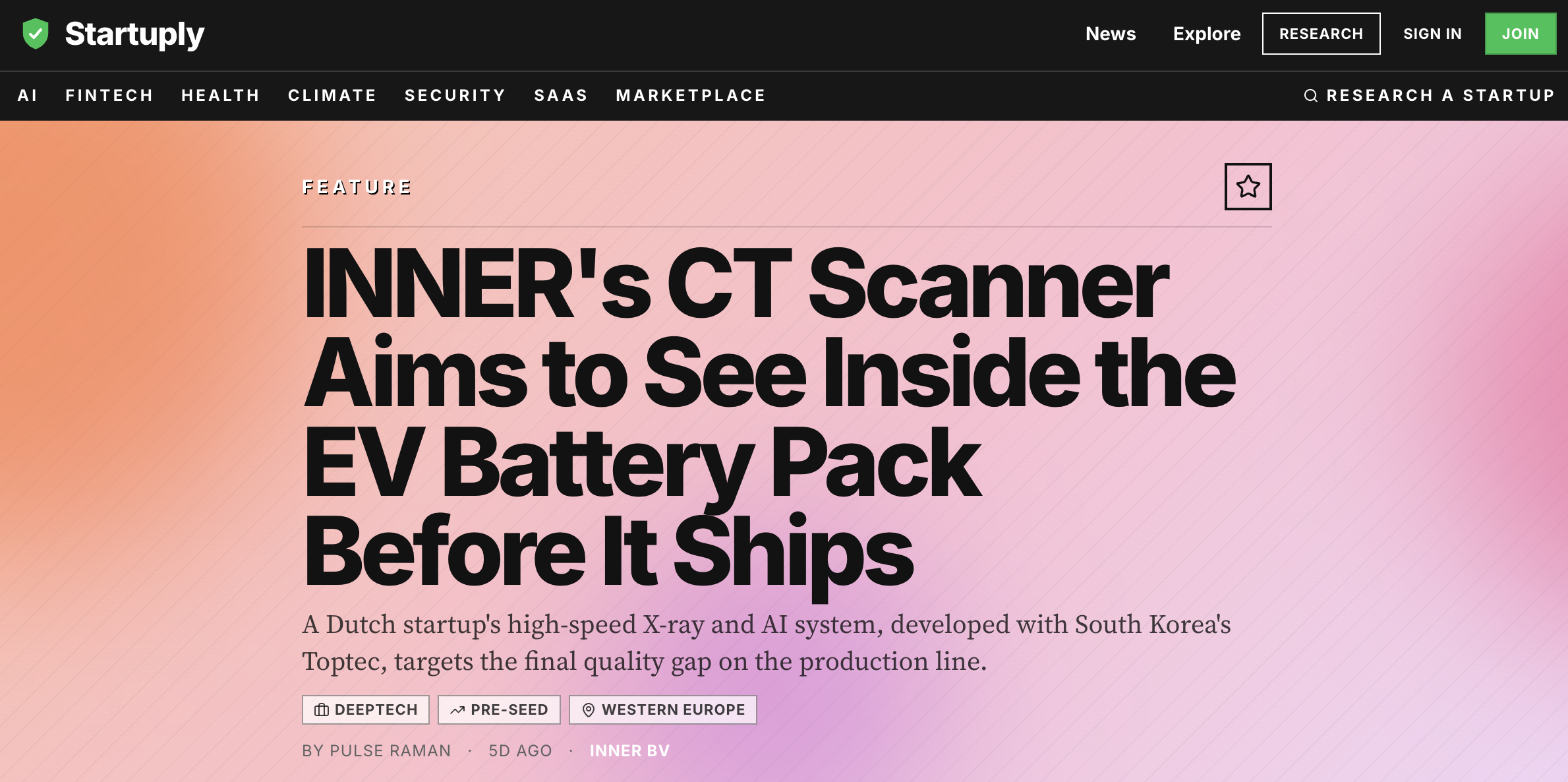 Feature: INNER's CT Scanner Aims to See Inside the EV Battery Pack Before It Ships