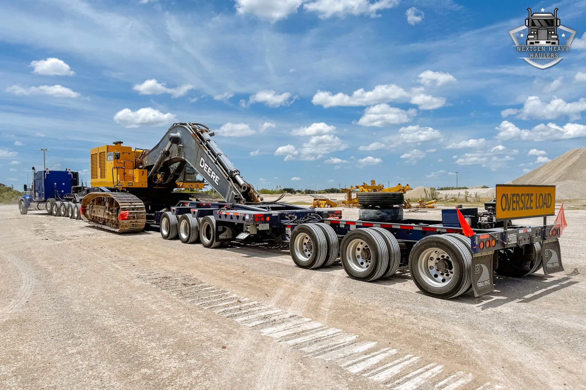 Some take breaks. Our beam deck takes more loads.

#NextGenHeavyHaulers
#kenworth #TruckingLife 
#HeavyHaul #OversizeLoad #PowerOnTheRoad #OversizeLoad 
#HeavyHauling #SafeTransport #LogisticsExperts #trailking