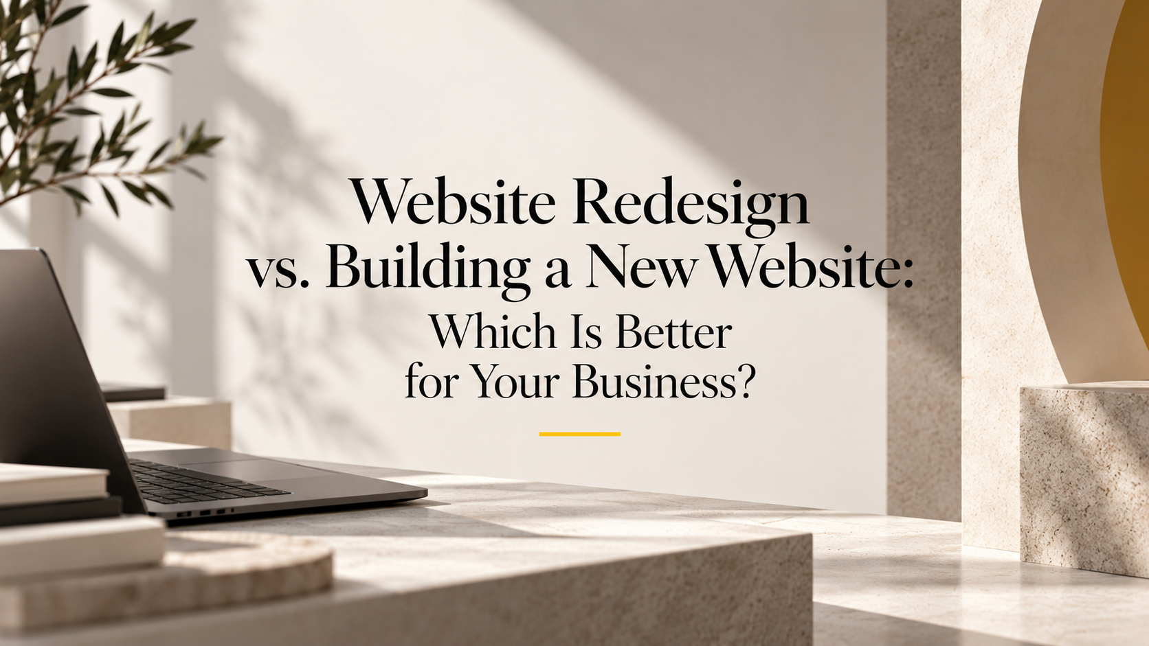 Website Redesign vs. Building a New Website: Which Is Better for Your Business?