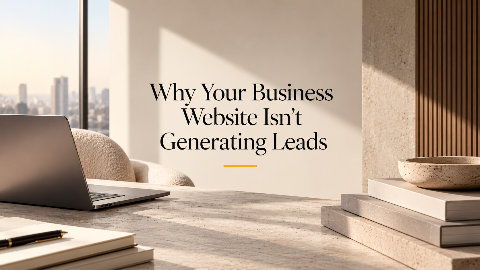 Why Your Business Website Isn't Generating Leads